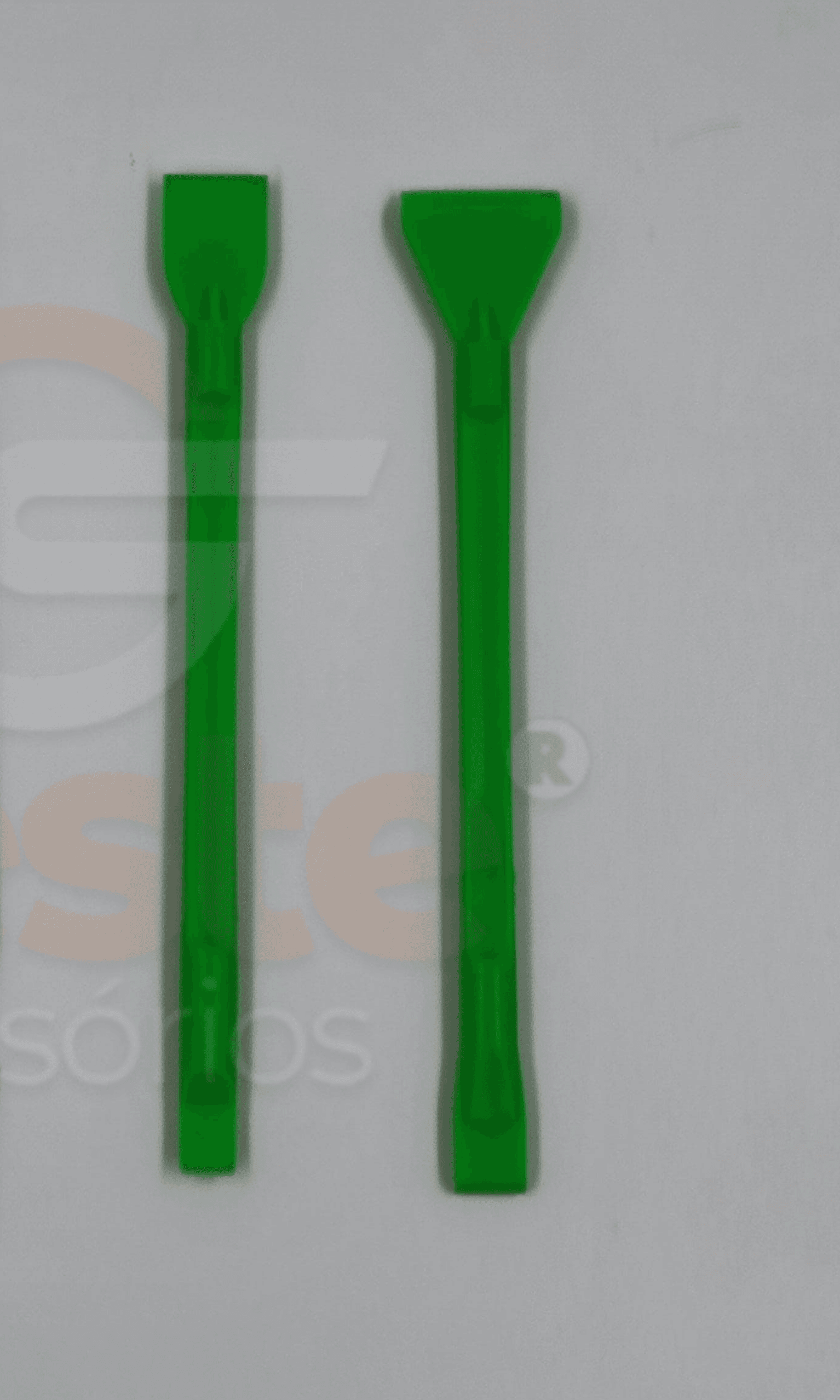 ESPATULA DE PLASTICO VERDE