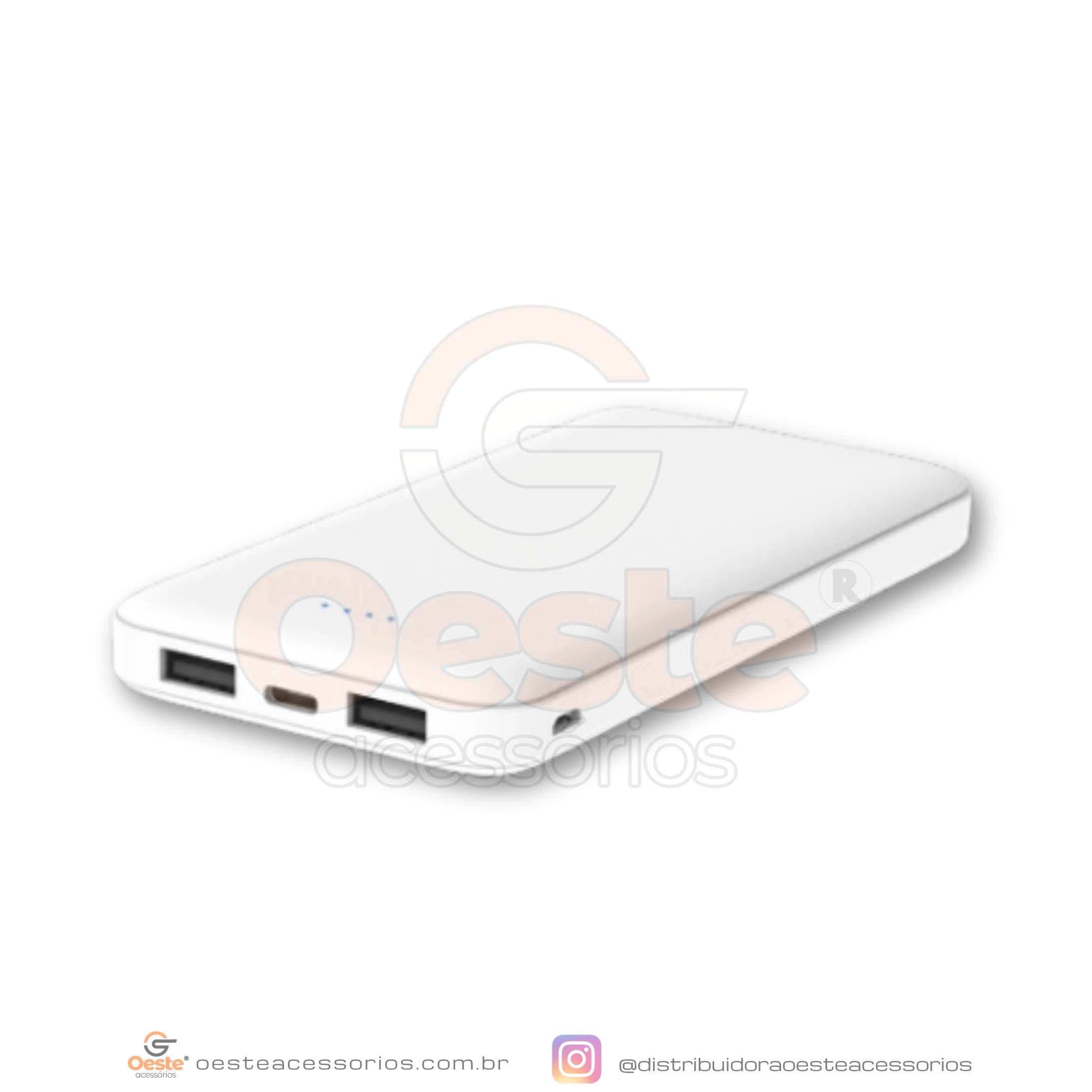 CARREGADOR PORTATIL HREBOS - 5000MAH HS-907