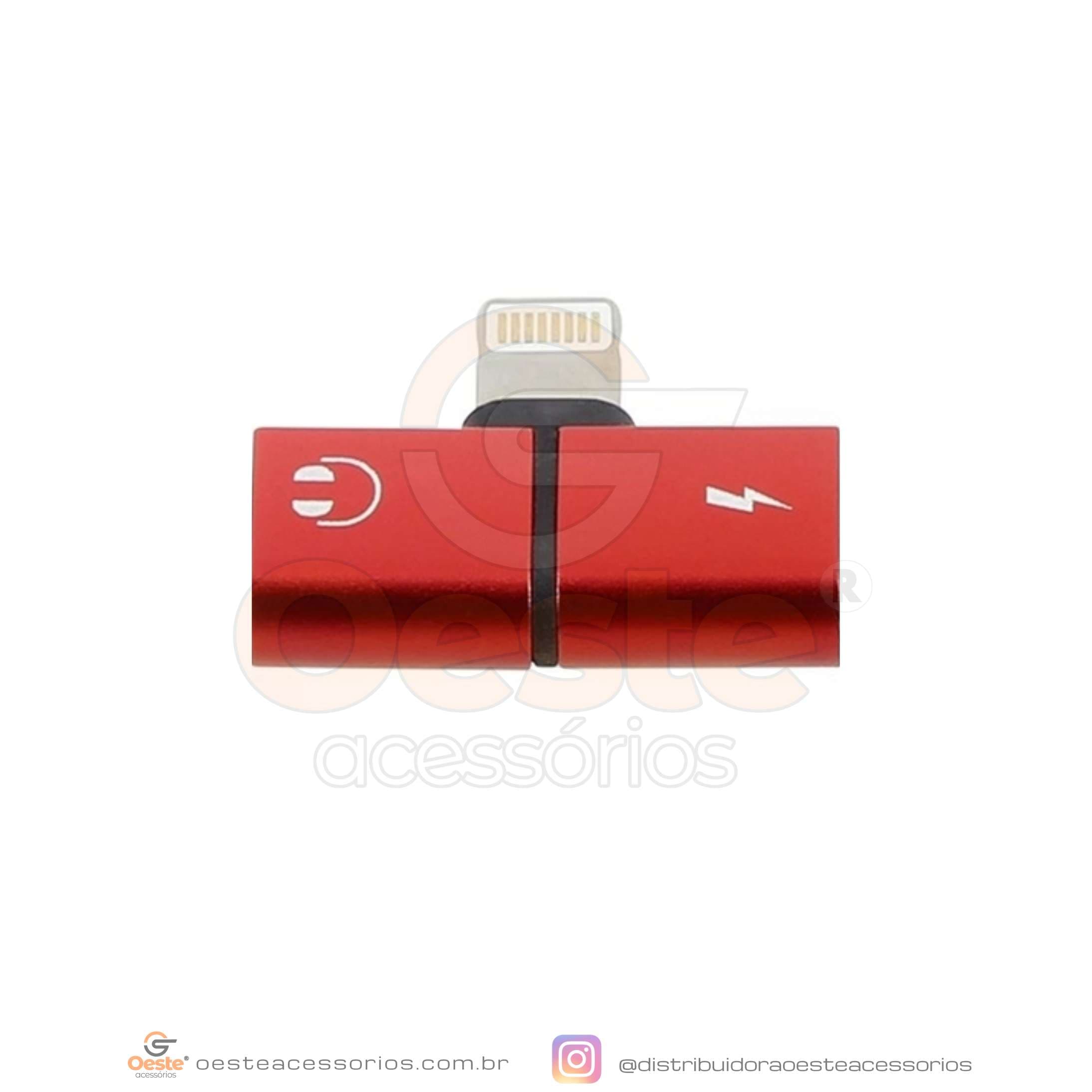 ADAPTADOR DE AUDIO 2 SAÍDAS LIGHTNING HS-34
