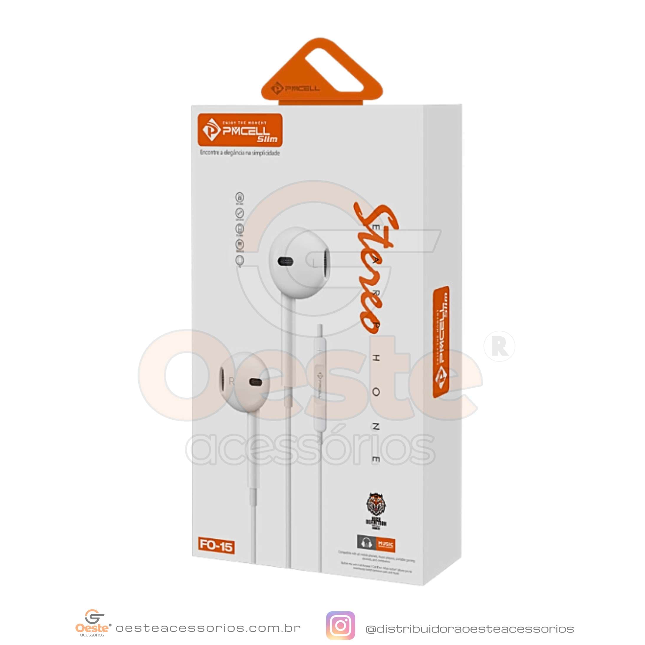 FONE DE OUVIDO PMCELL FO-15