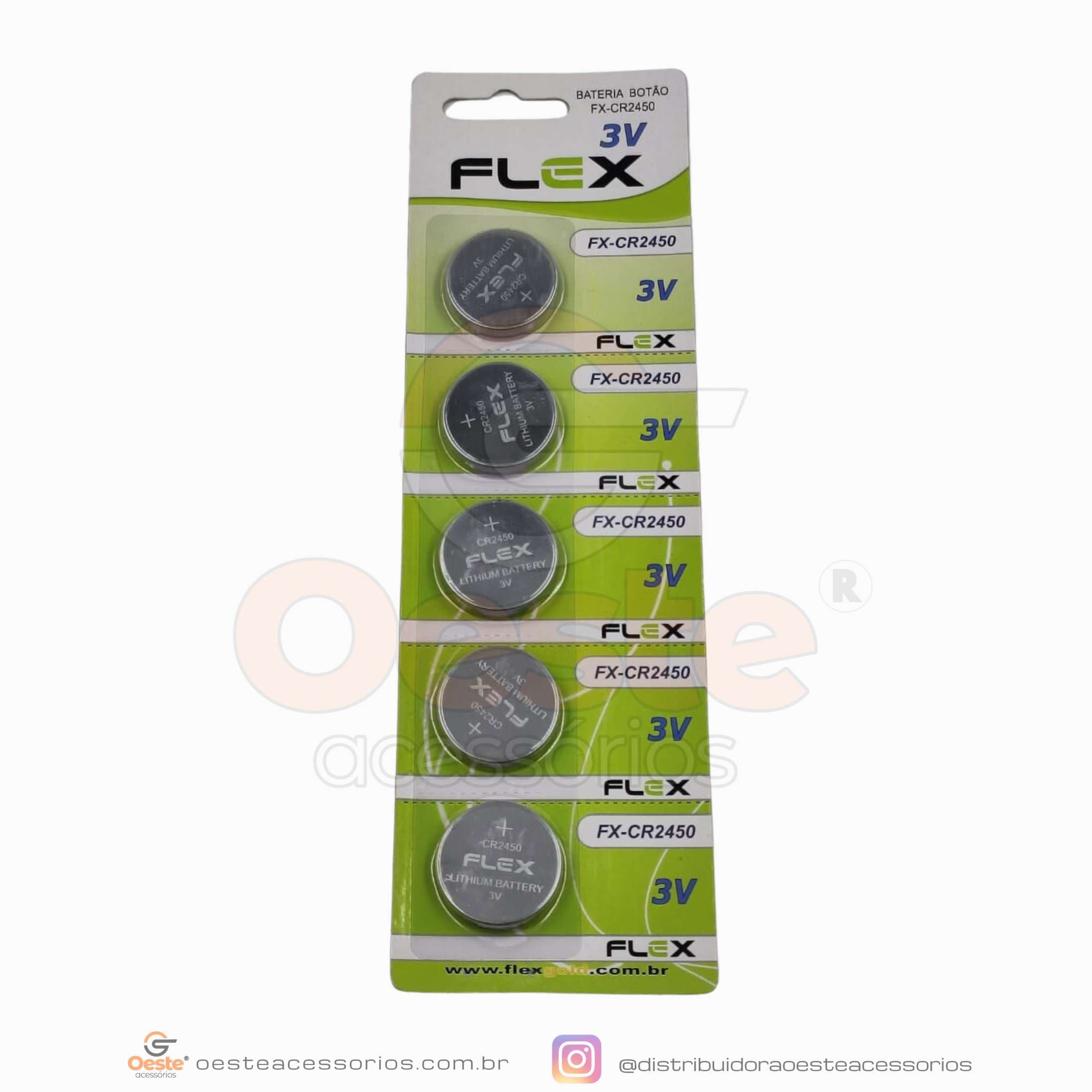 BATERIA BOTÃO FX-CR2450
