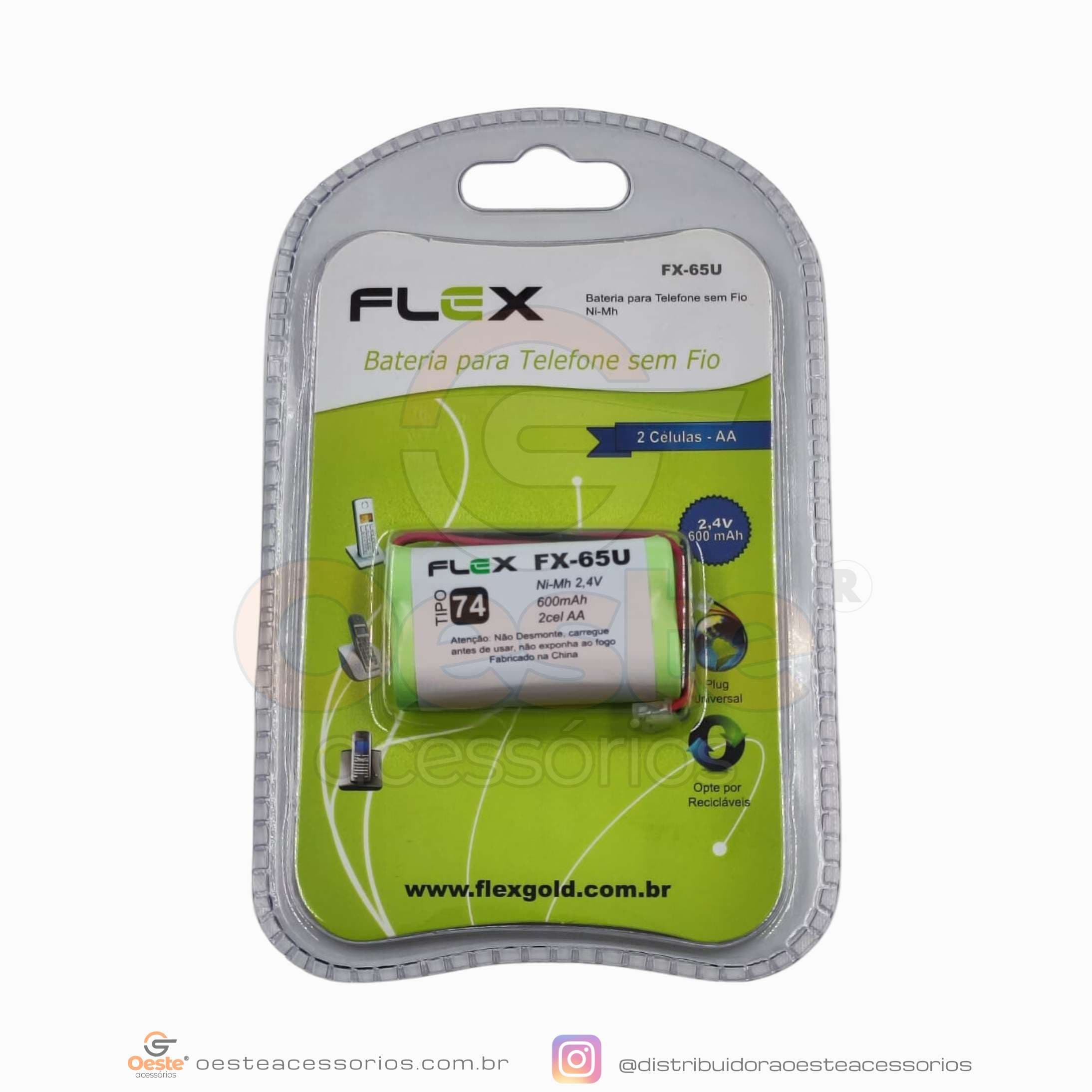 BATERIA PARA CELULAR SEM FIO FX-65U