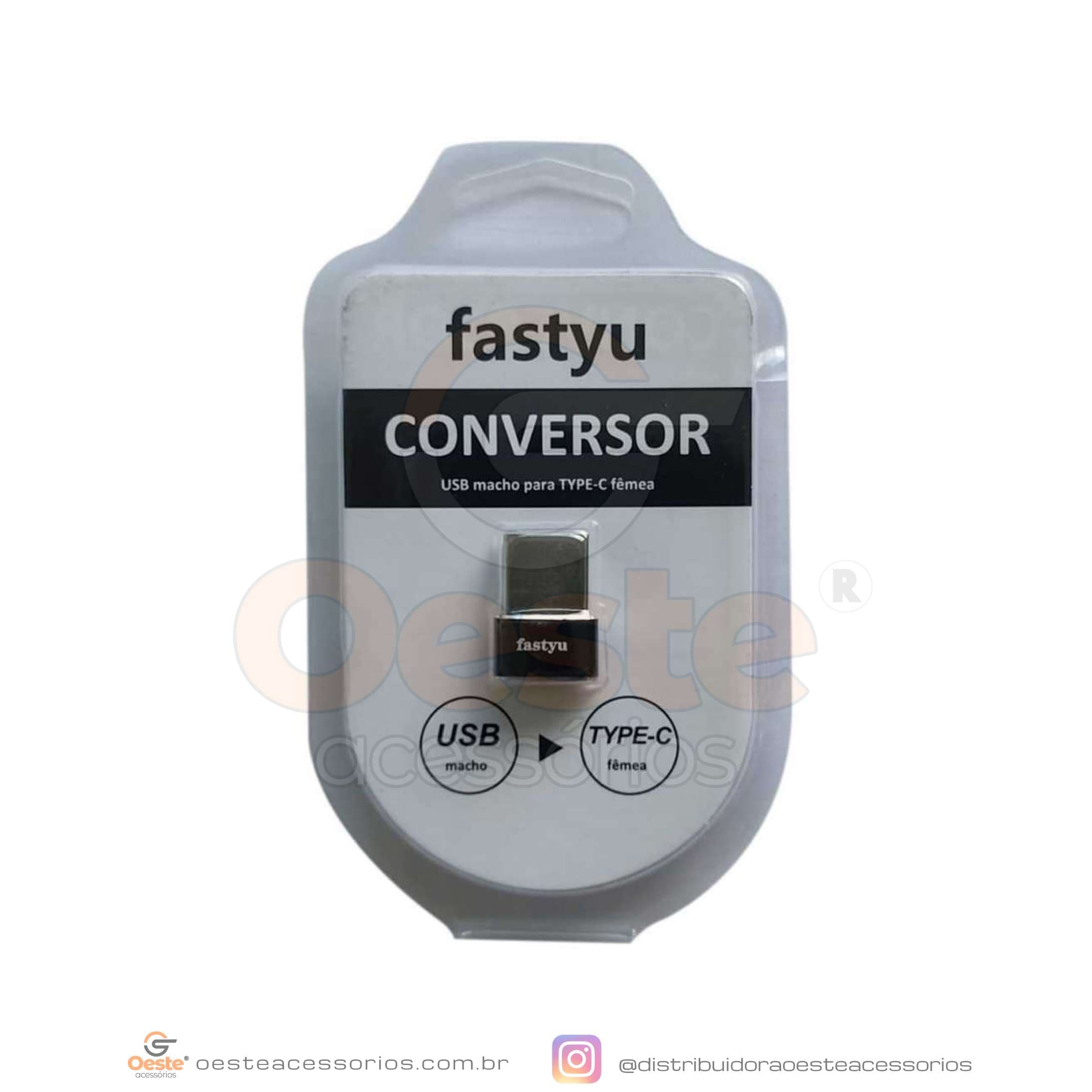 ADAPTADOR CONVERSOR PARA TYPE-C FASTYU