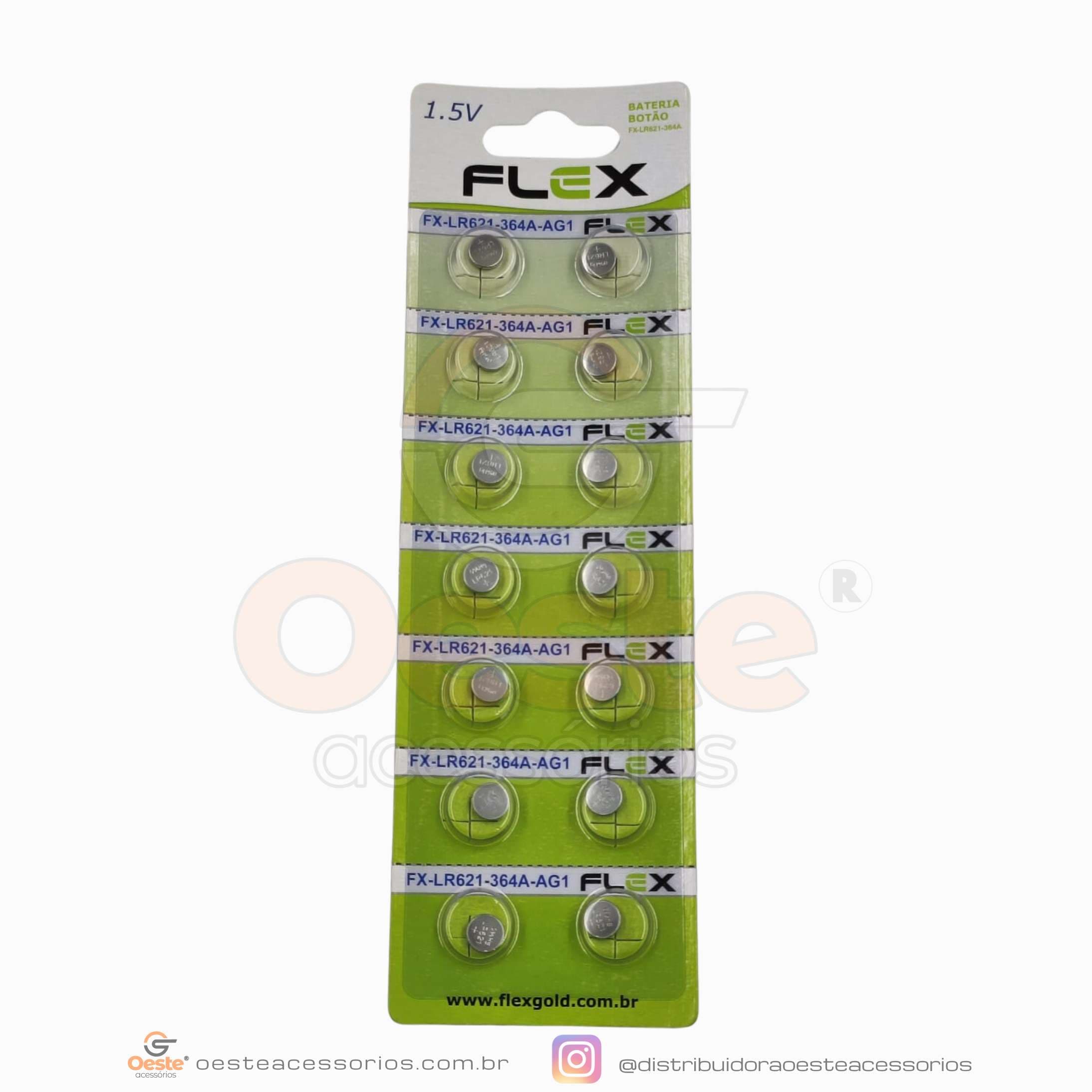 BATERIA BOTÃO FX-LR621-364A-AG1