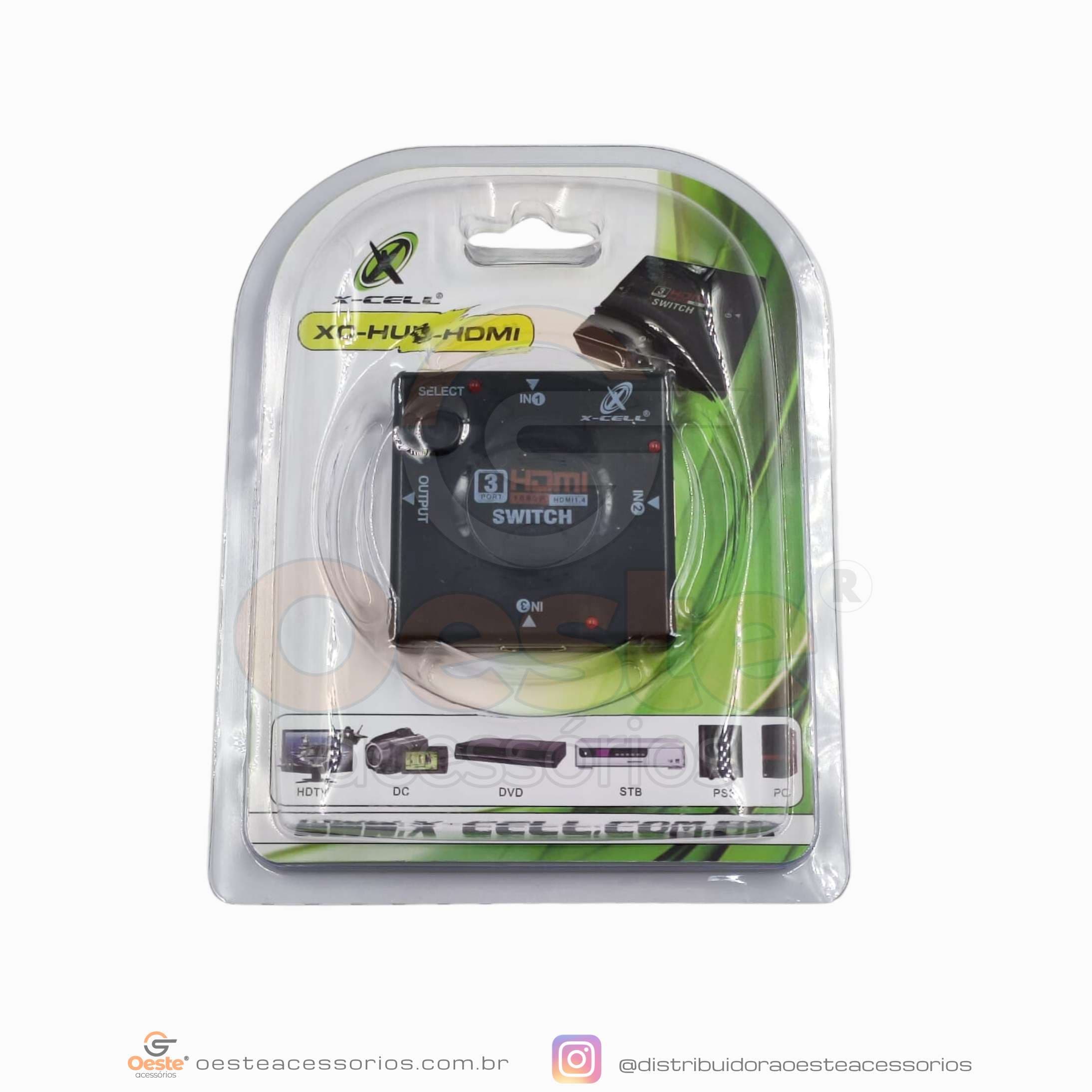 HUB HDMI X-CELL XC-HUB-HDMI