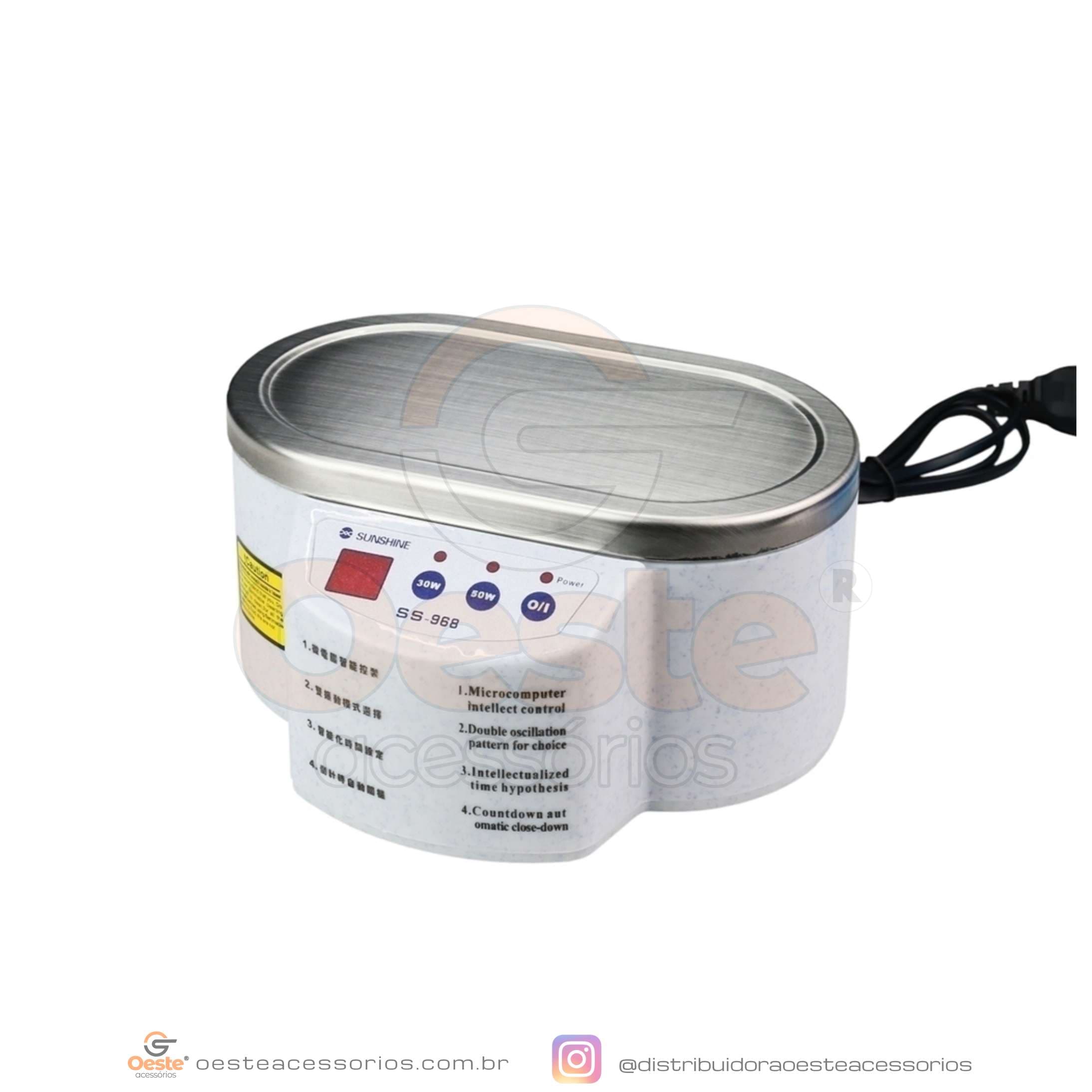 BANHEIRA CUBA ULTRASONIC CLEAR