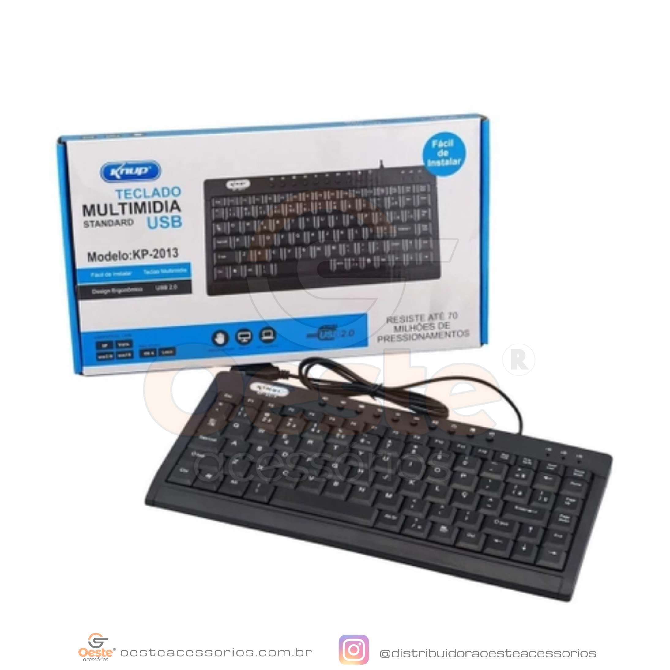 TECLADO KNUP KP-2013