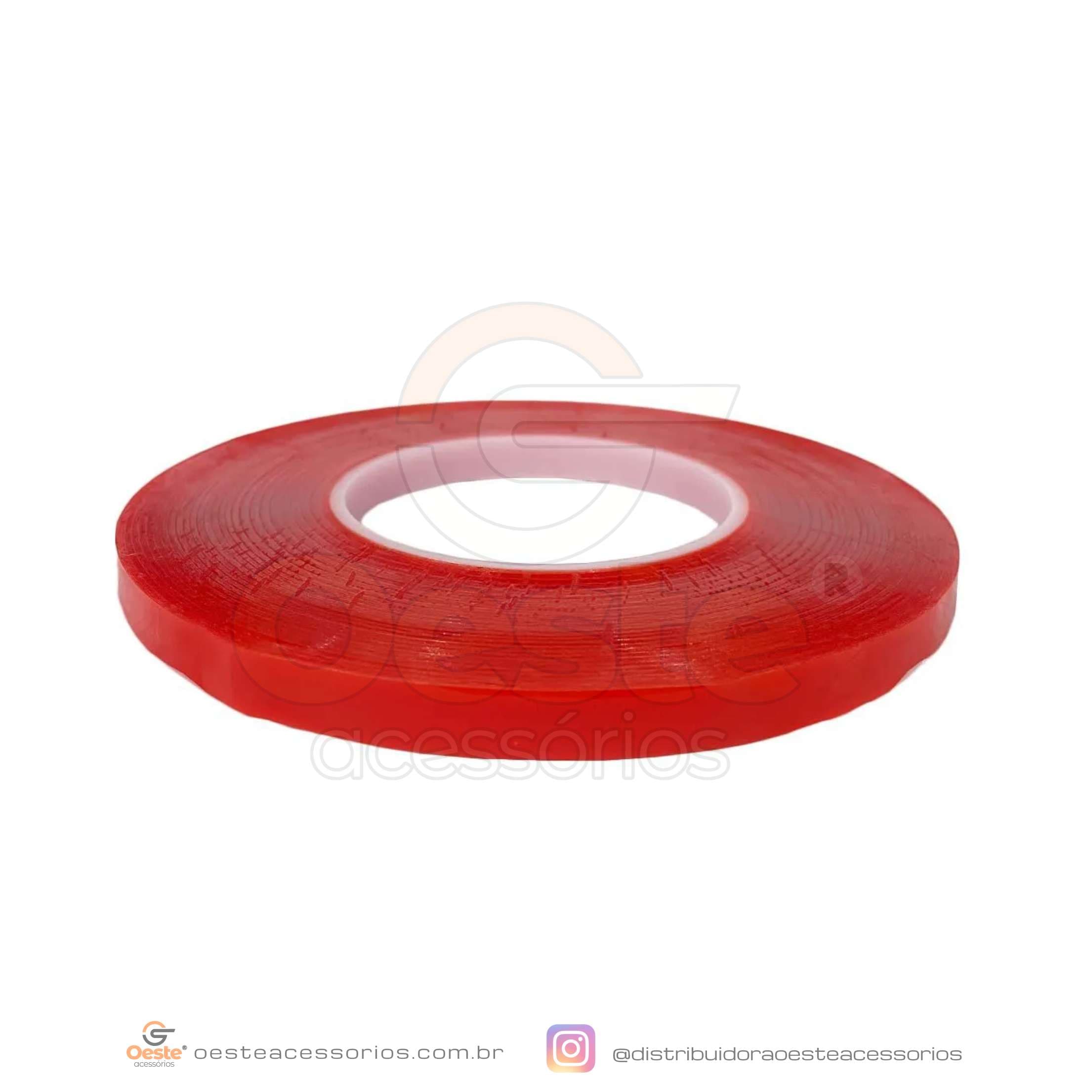 FITA DUPLA FACE VERMELHA