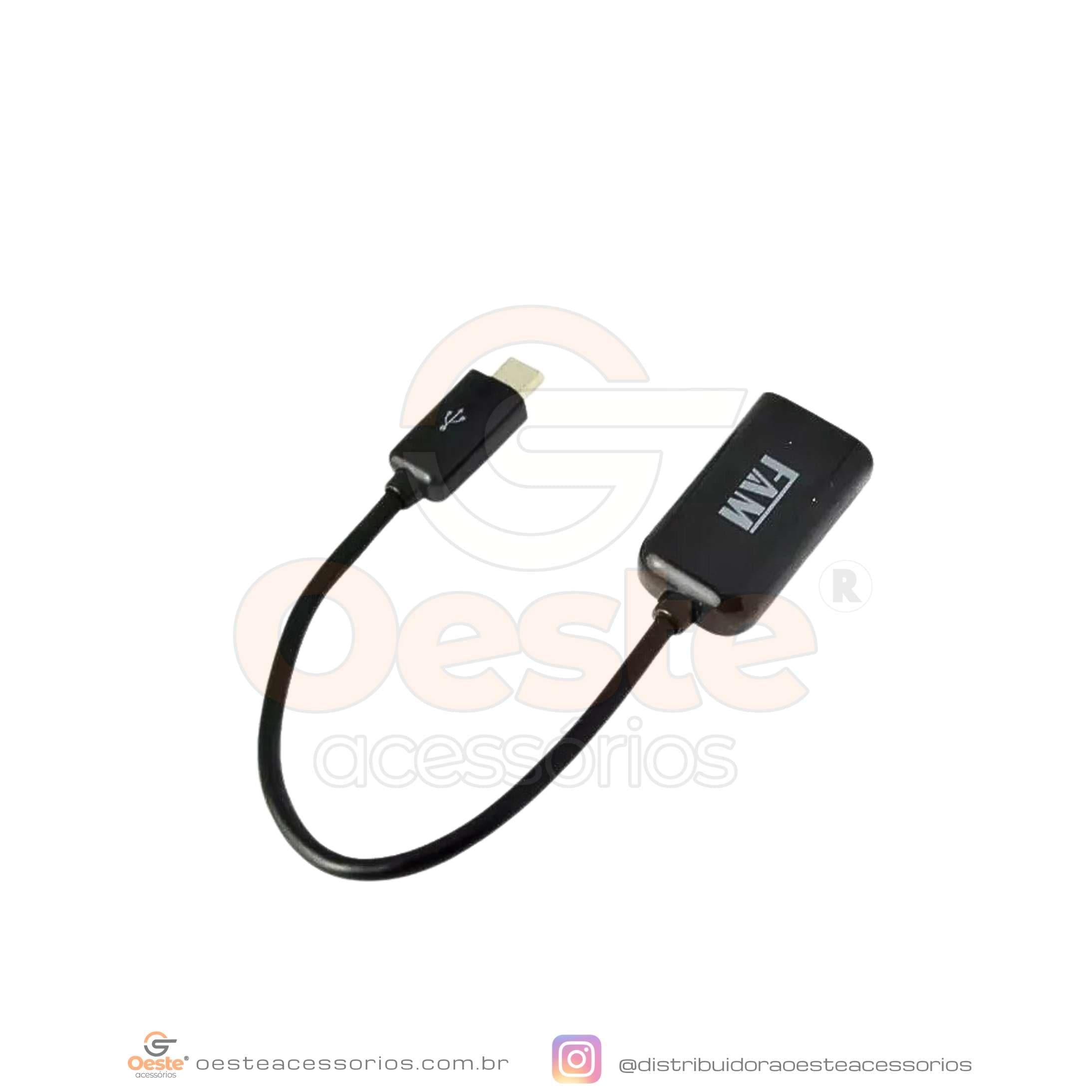CABO OTG-MICRO USB/V8 FCA-OTG-015 FAM