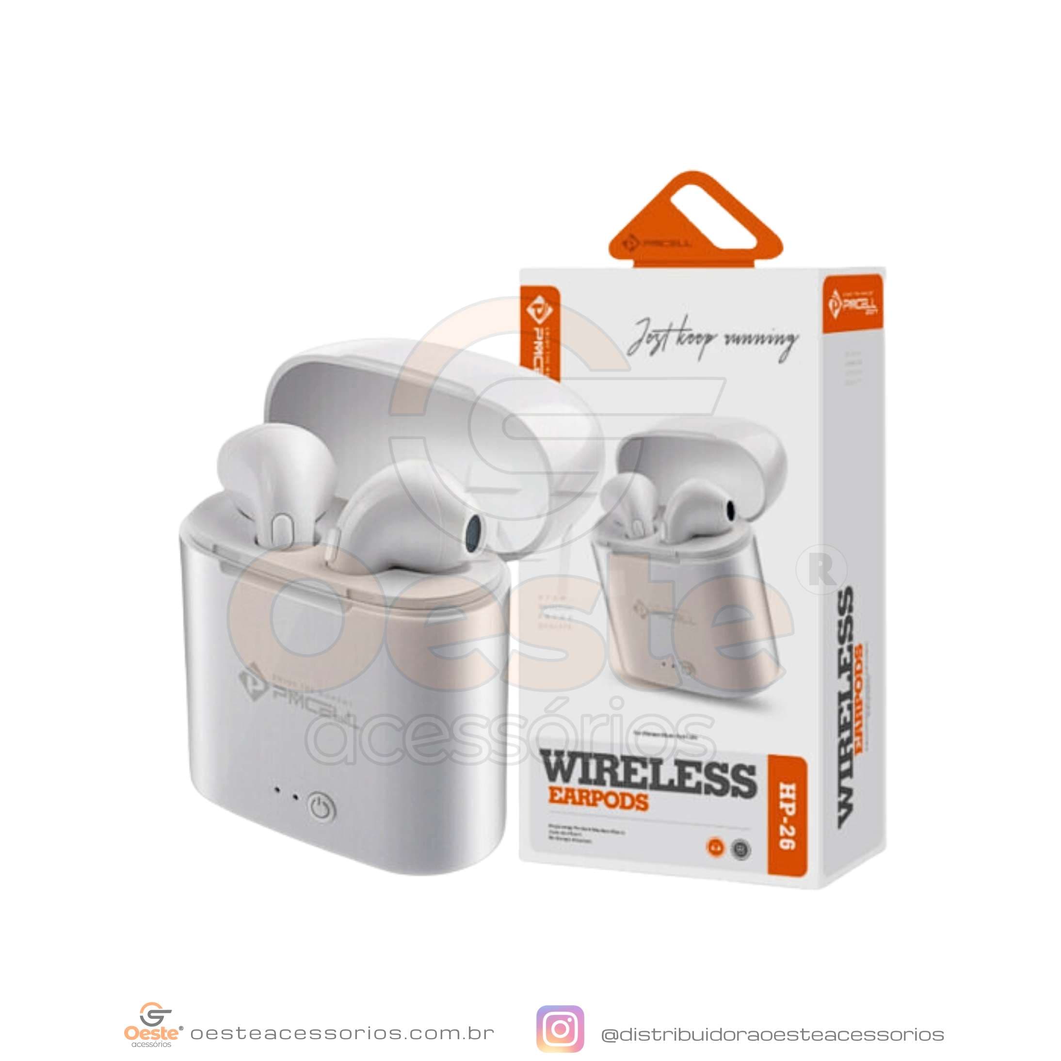 FONE DE OUVIDO BLUETOOTH PMCELL HP-26