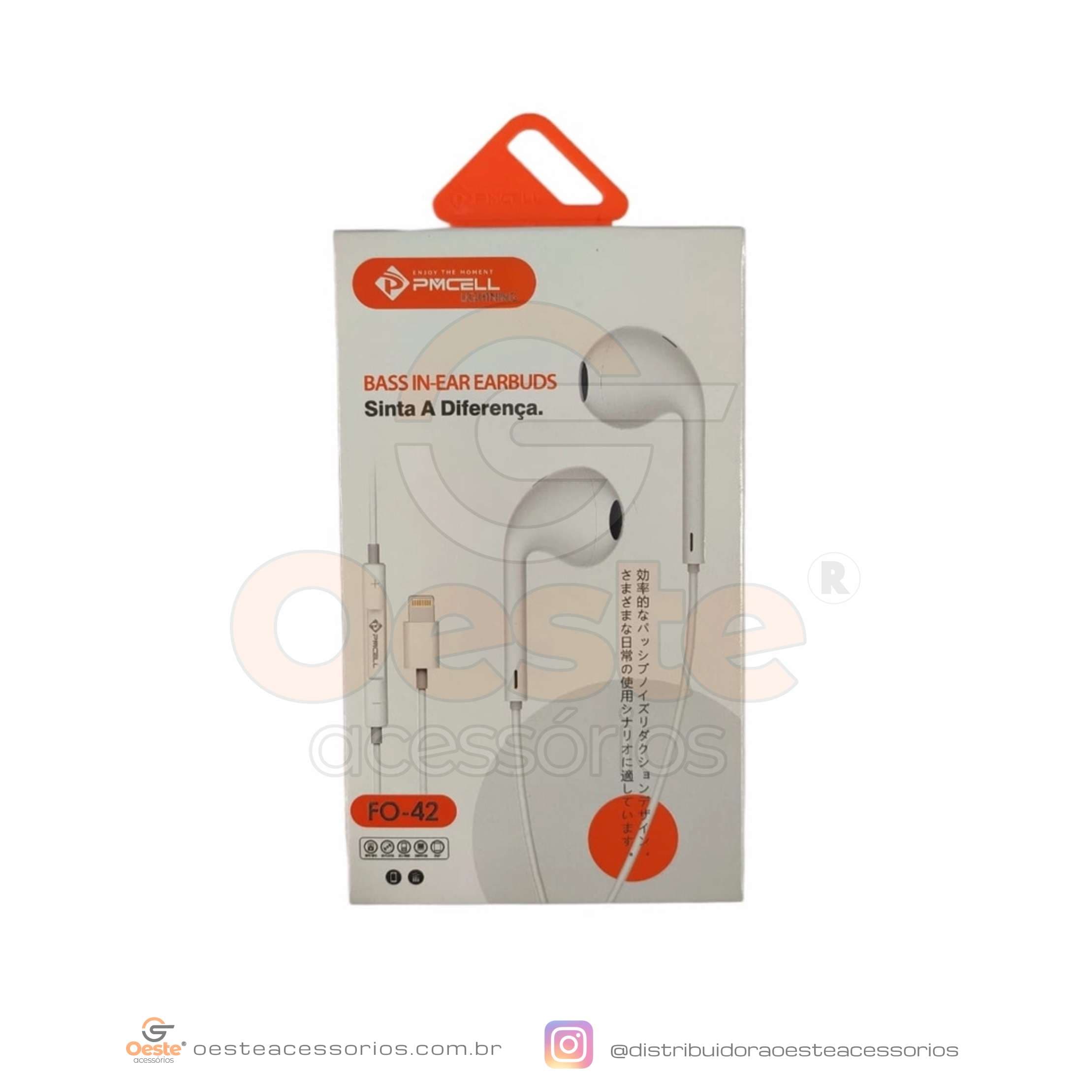 FONE DE OUVIDO PMCELL LIGHTNING FO-42