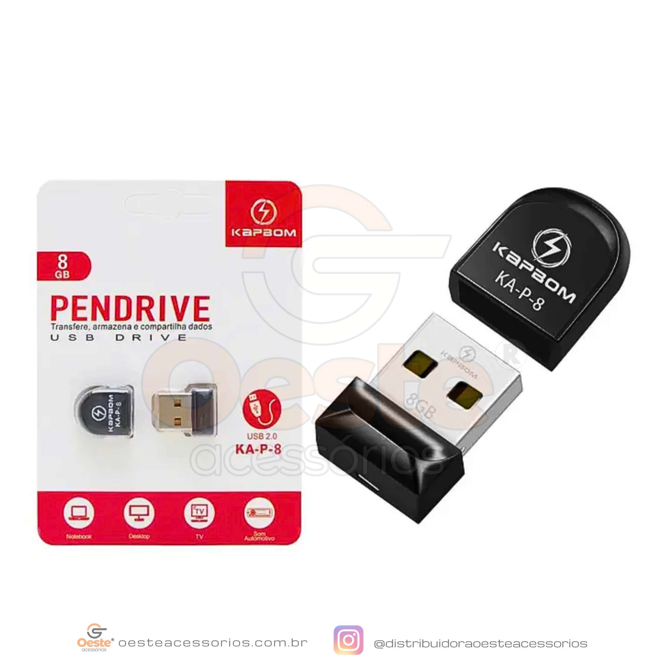 PENDRIVE KAPBOM 8GB KA-P-8
