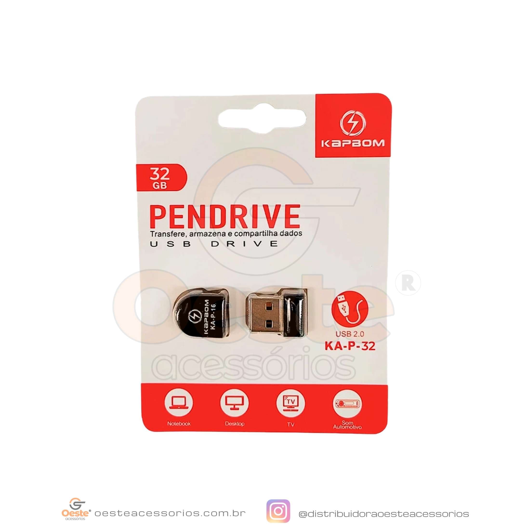 PENDRIVE KAPBOM 32GB KA-P-32