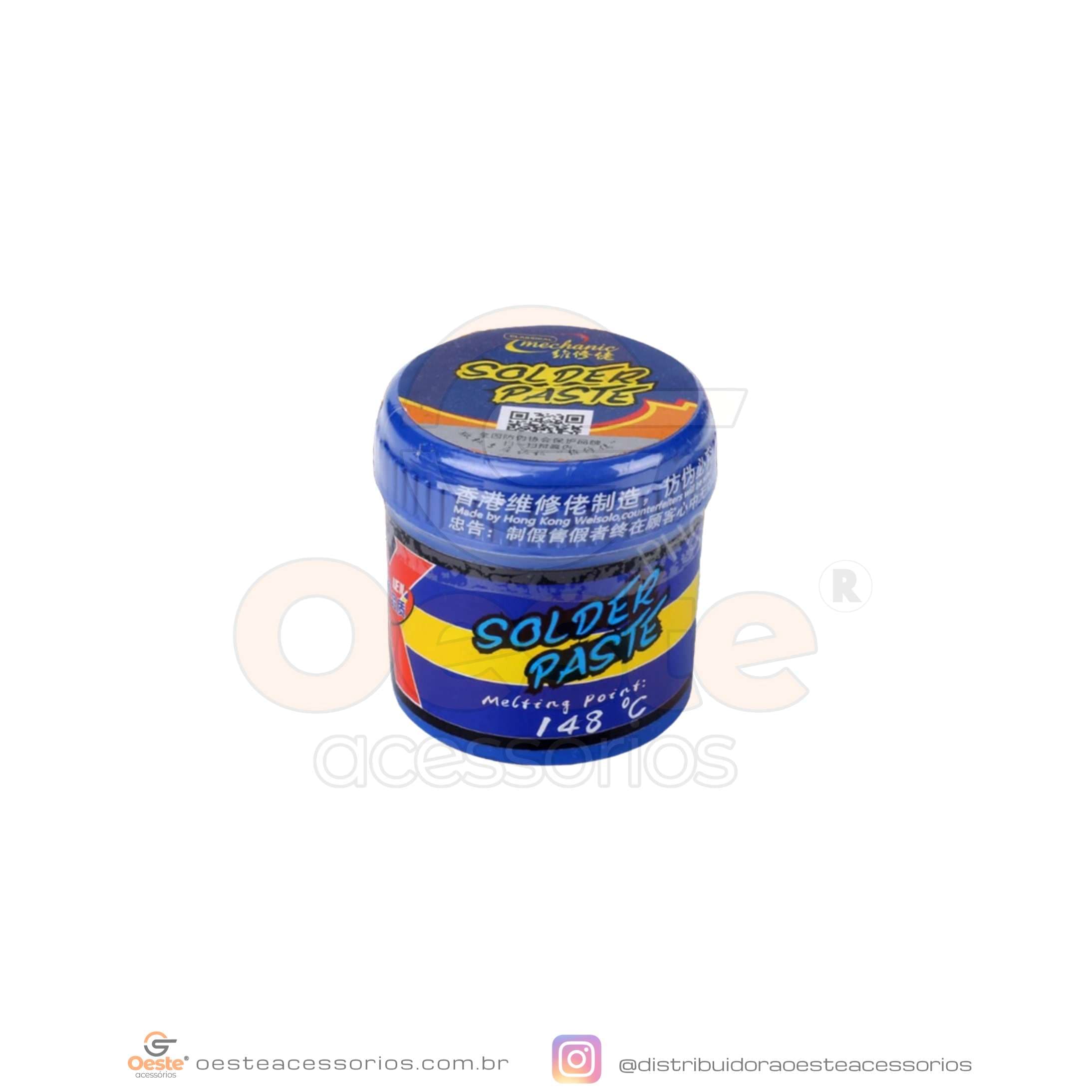 SOLDA EM PASTA MECHANIC 148°C NS48 NS83