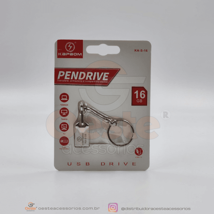 MINI PENDRIVE KAPBOM 16GB KA-S-16