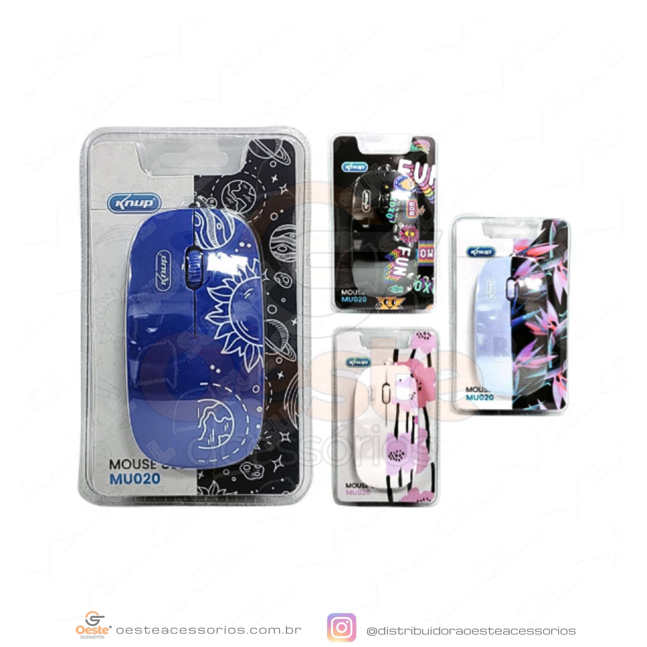 MOUSE USB KNUP KP-MU020