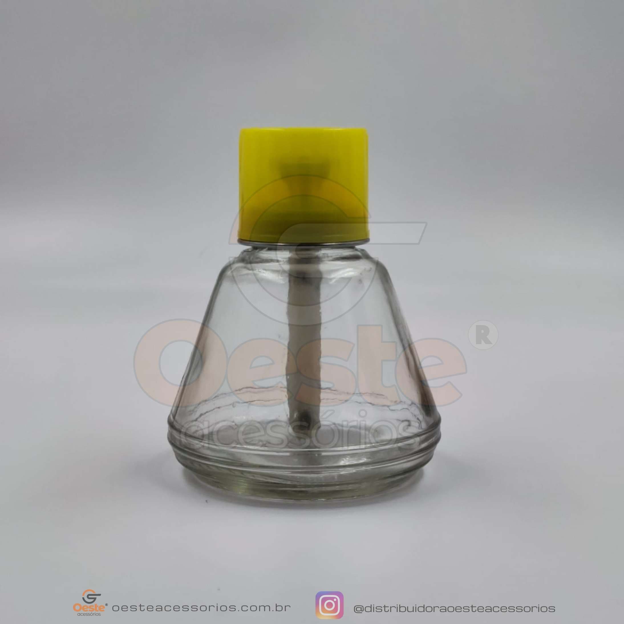 FRASCO PARA FLUIDO DKT 150ML VIDRO