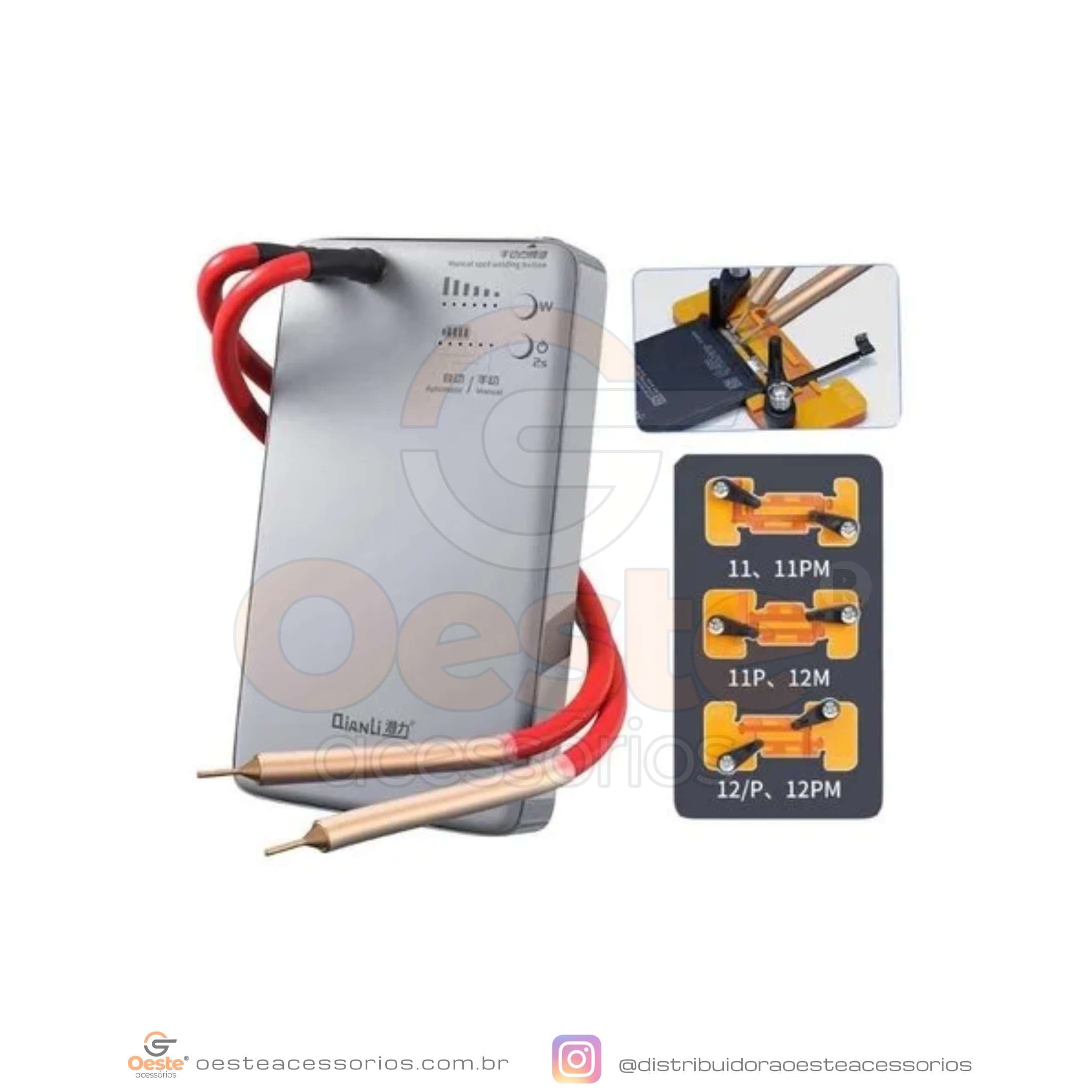 SOLDA PONTO P/FLEX DE BATERIA QIANLI