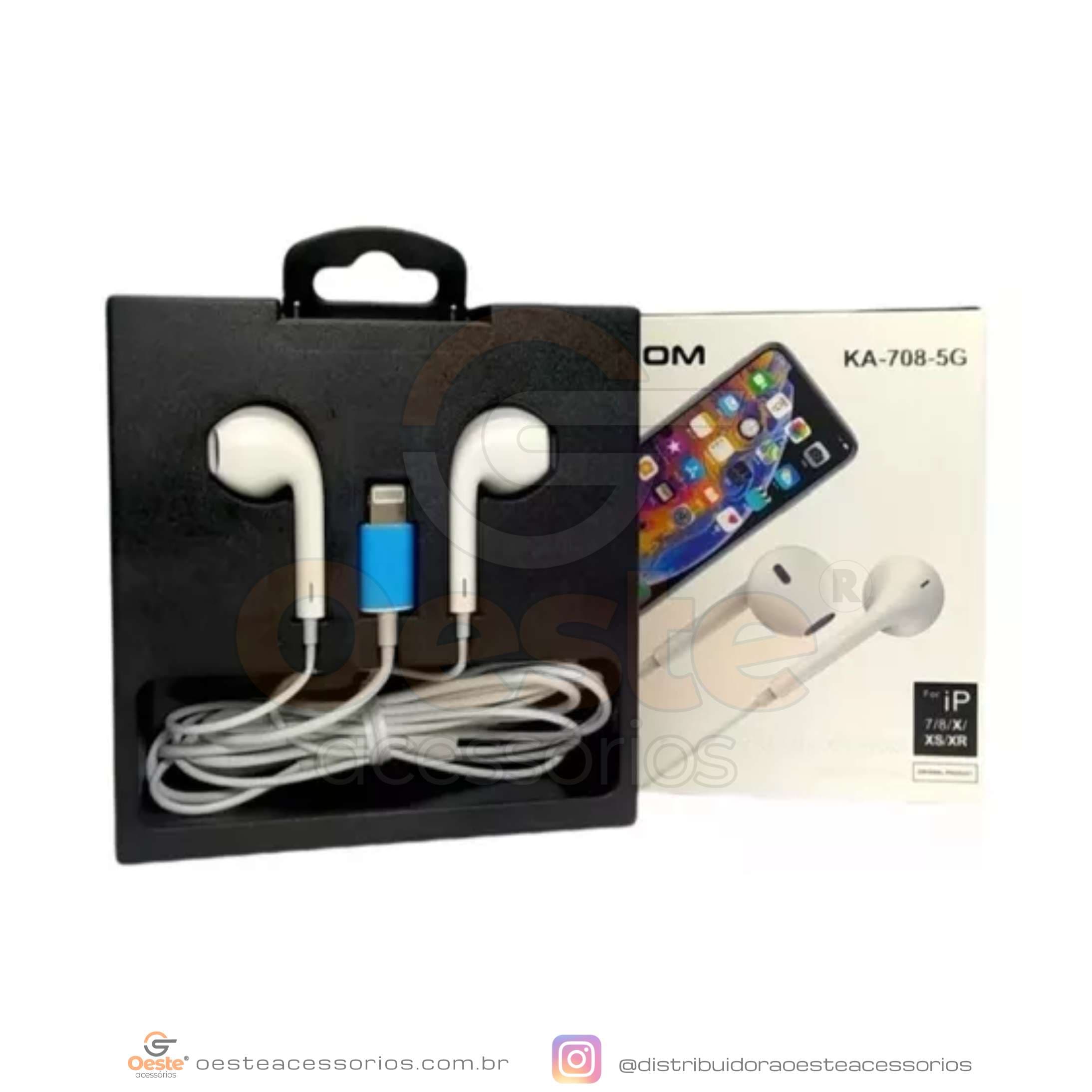 FONE DE OUVIDO KAPBOM KA-708-5G