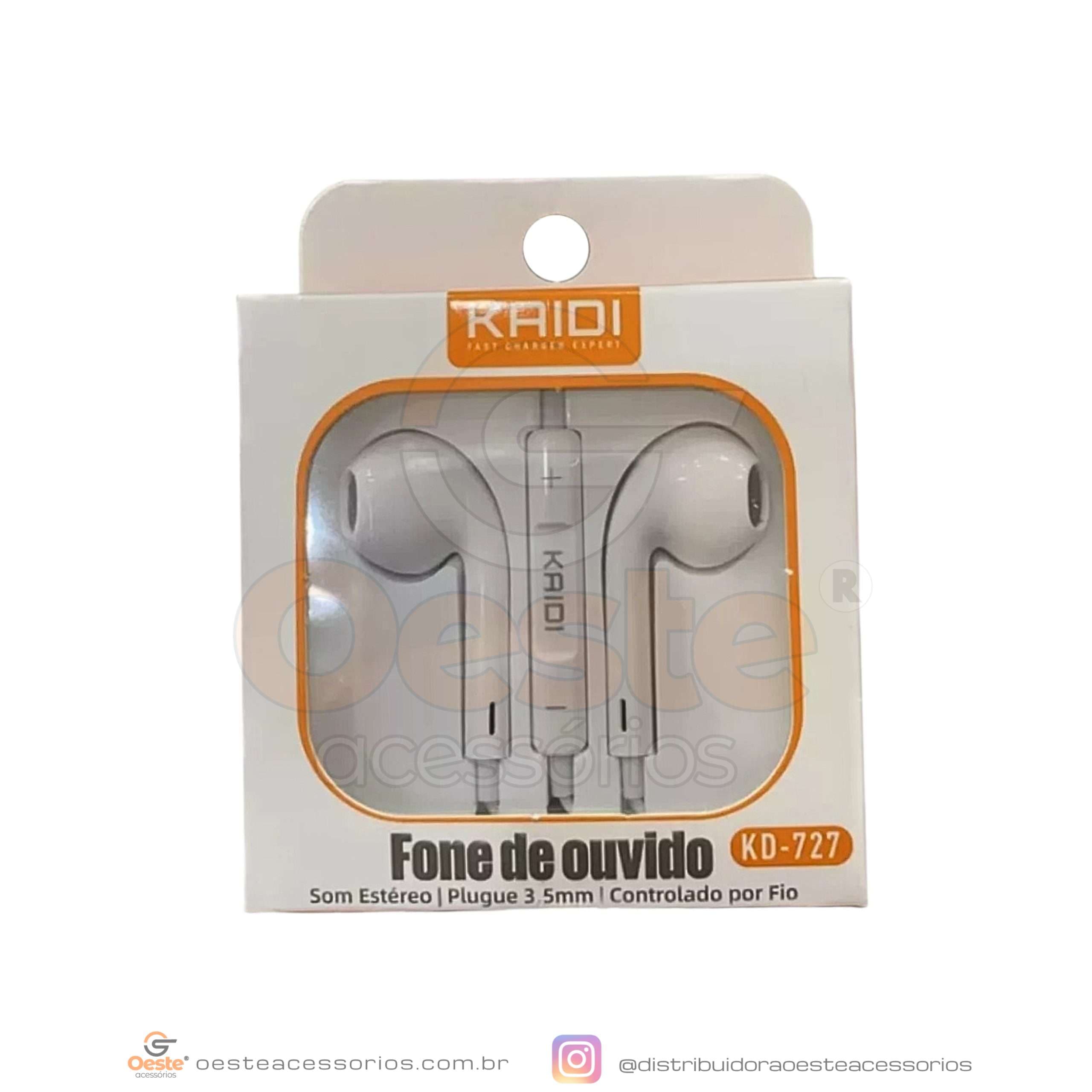 FONE DE OUVIDO P2 KAIDI KD-727