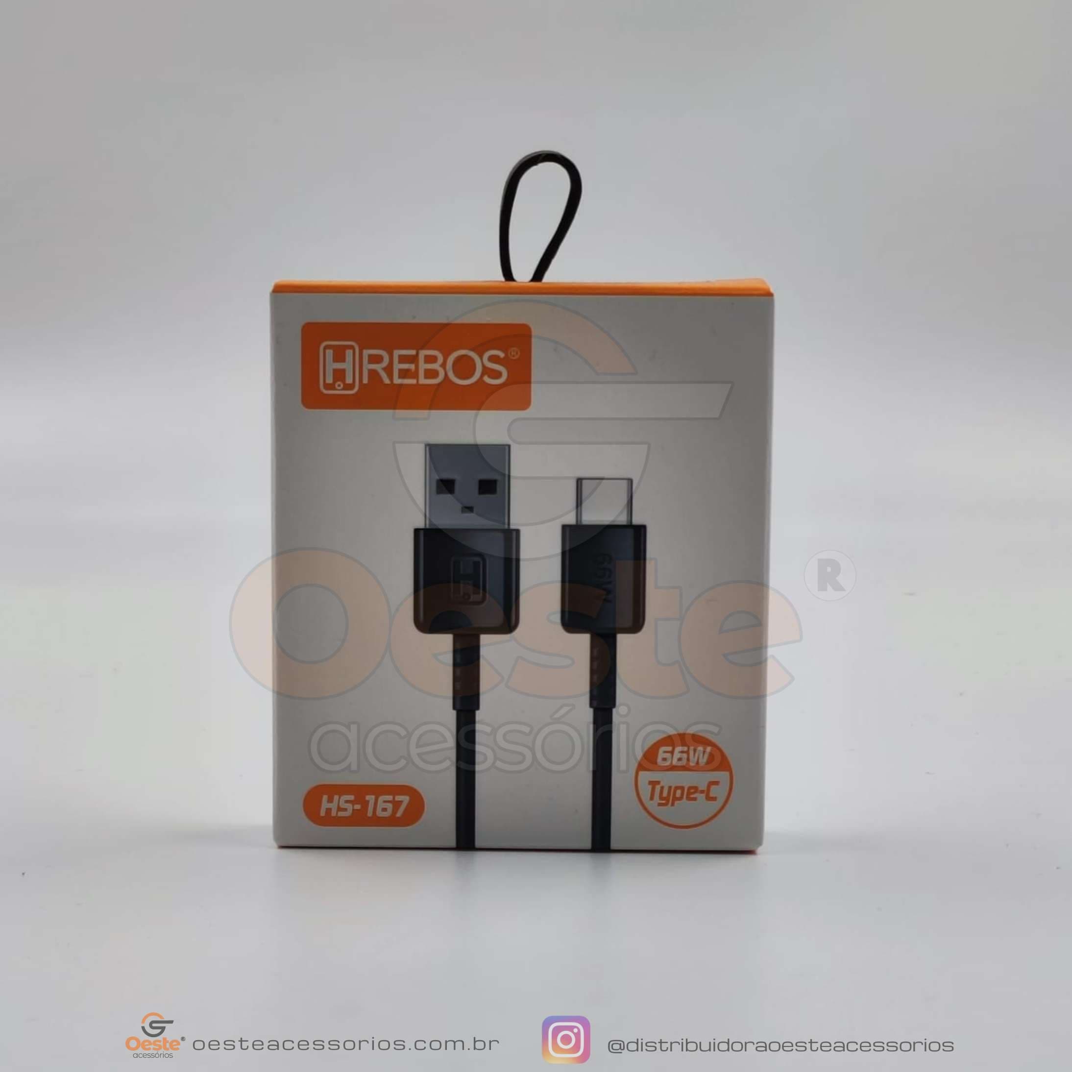 CABO DE DADOS 66W TYPE-C HS-167