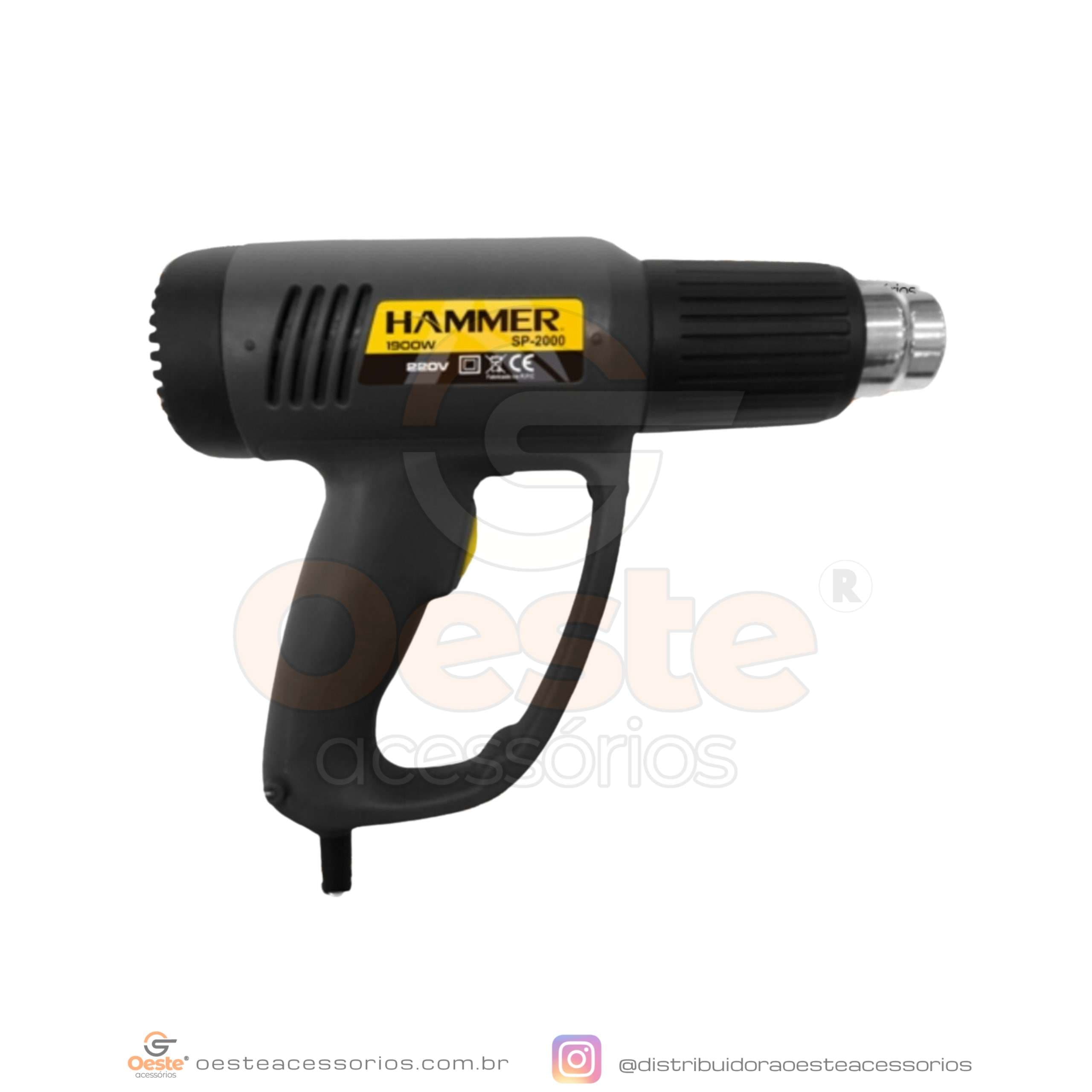 SOPRADOR TERMICO HAMMER SP-2000