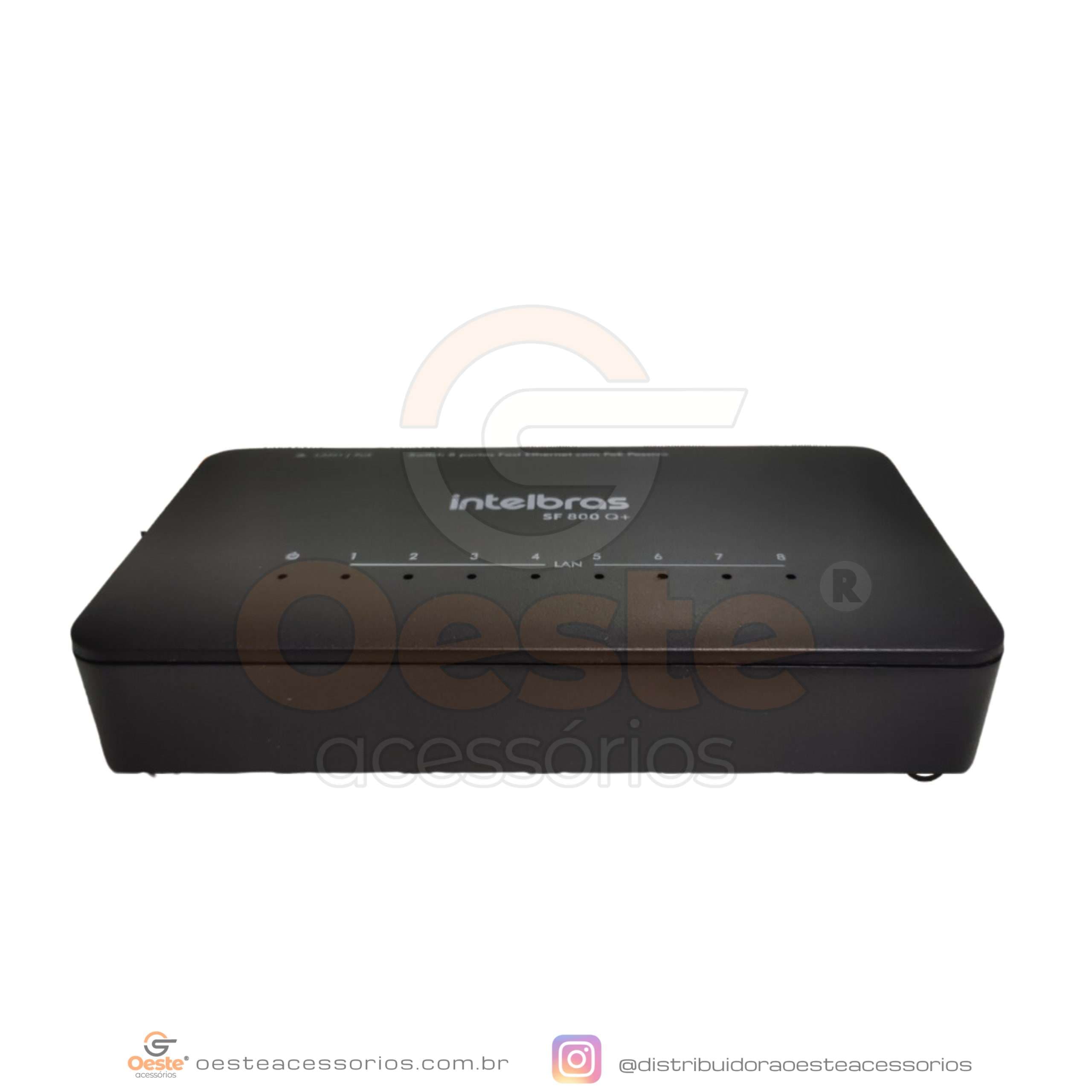 SWITCH 8 PORTAS FAST ETHERNET SF 800