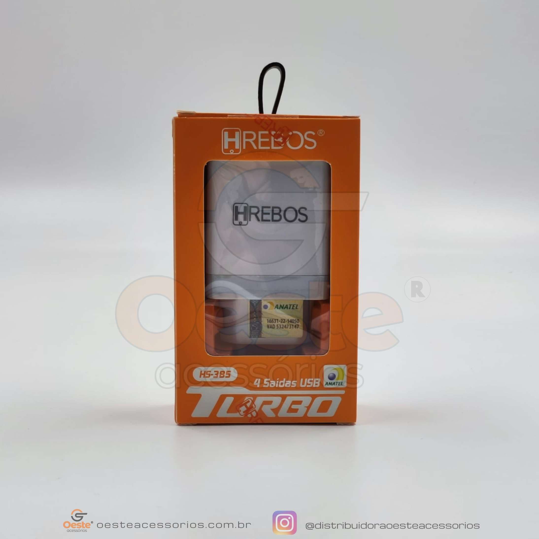 HS-385 FONTE HREBOS 4 SAIDAS TURBO