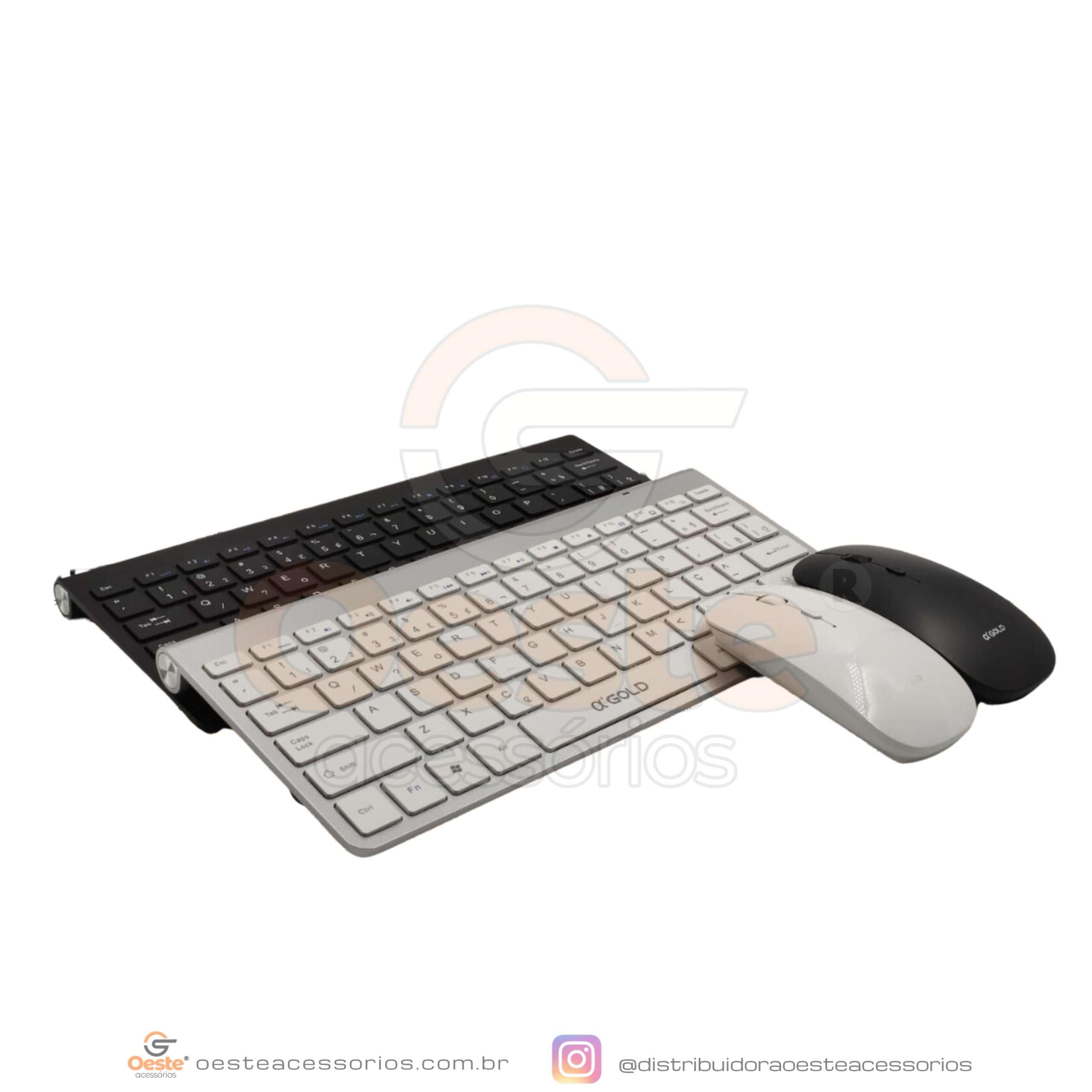 KIT TECLADO E MOUSE A GOLD TCD-02