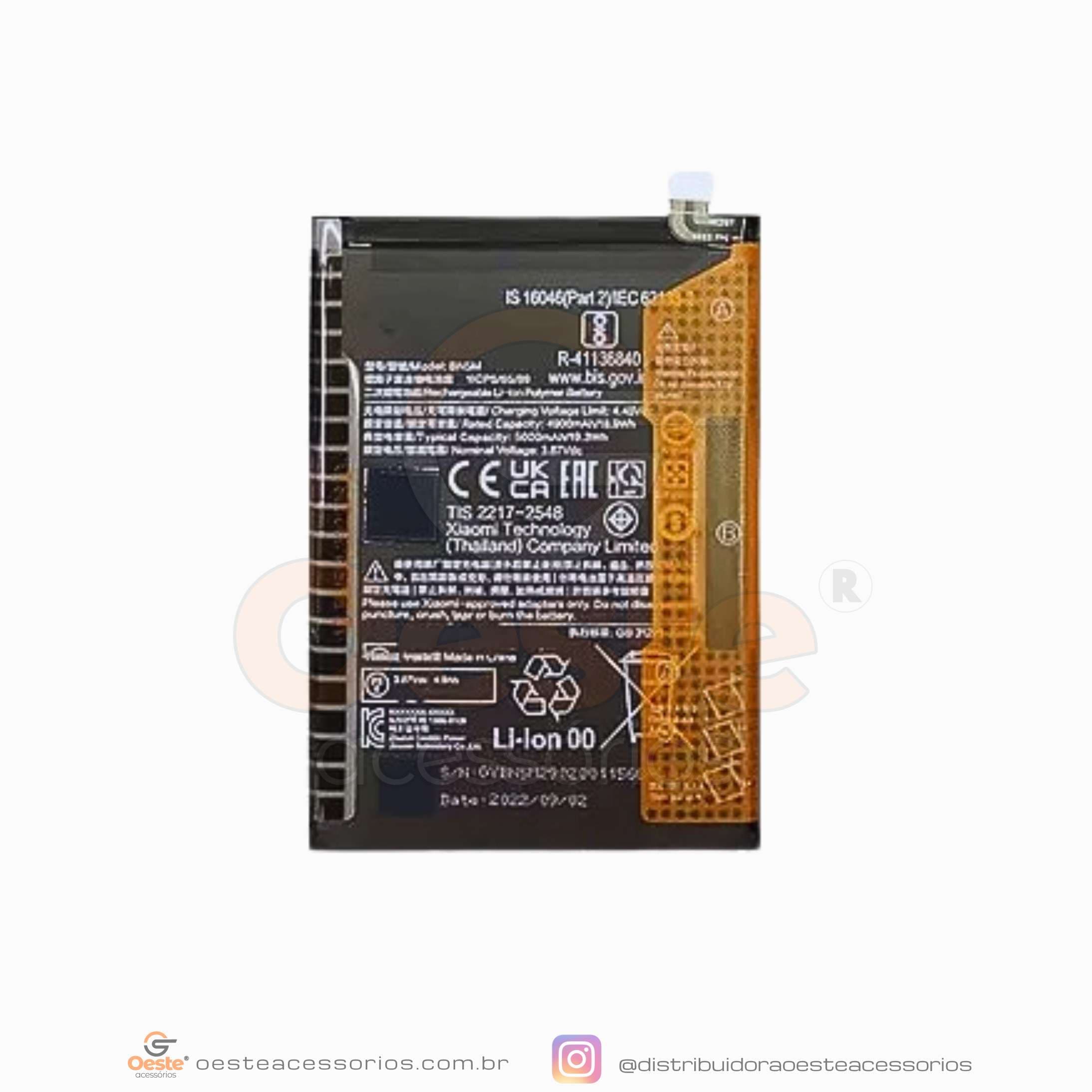 BATERIA REDMI NOTE 12 4G BN5M