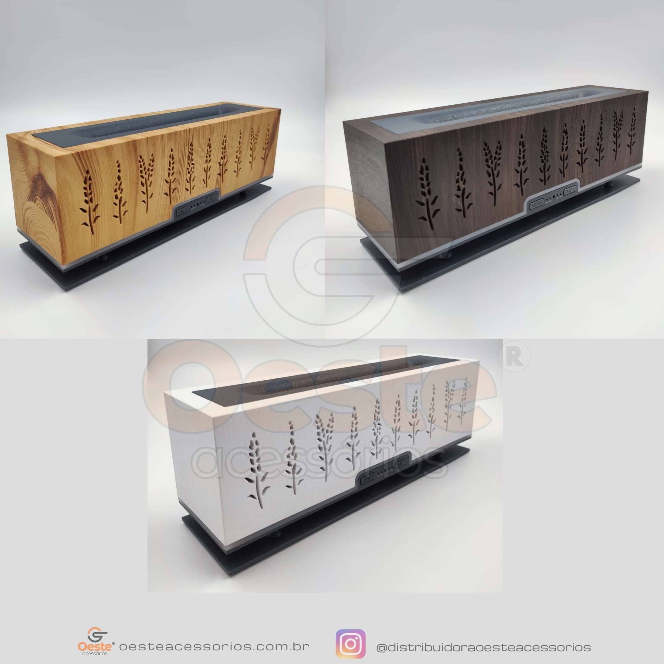 UMIDIFICADOR AROMATIZADOR CHAMAS LUATEK LKJ-197