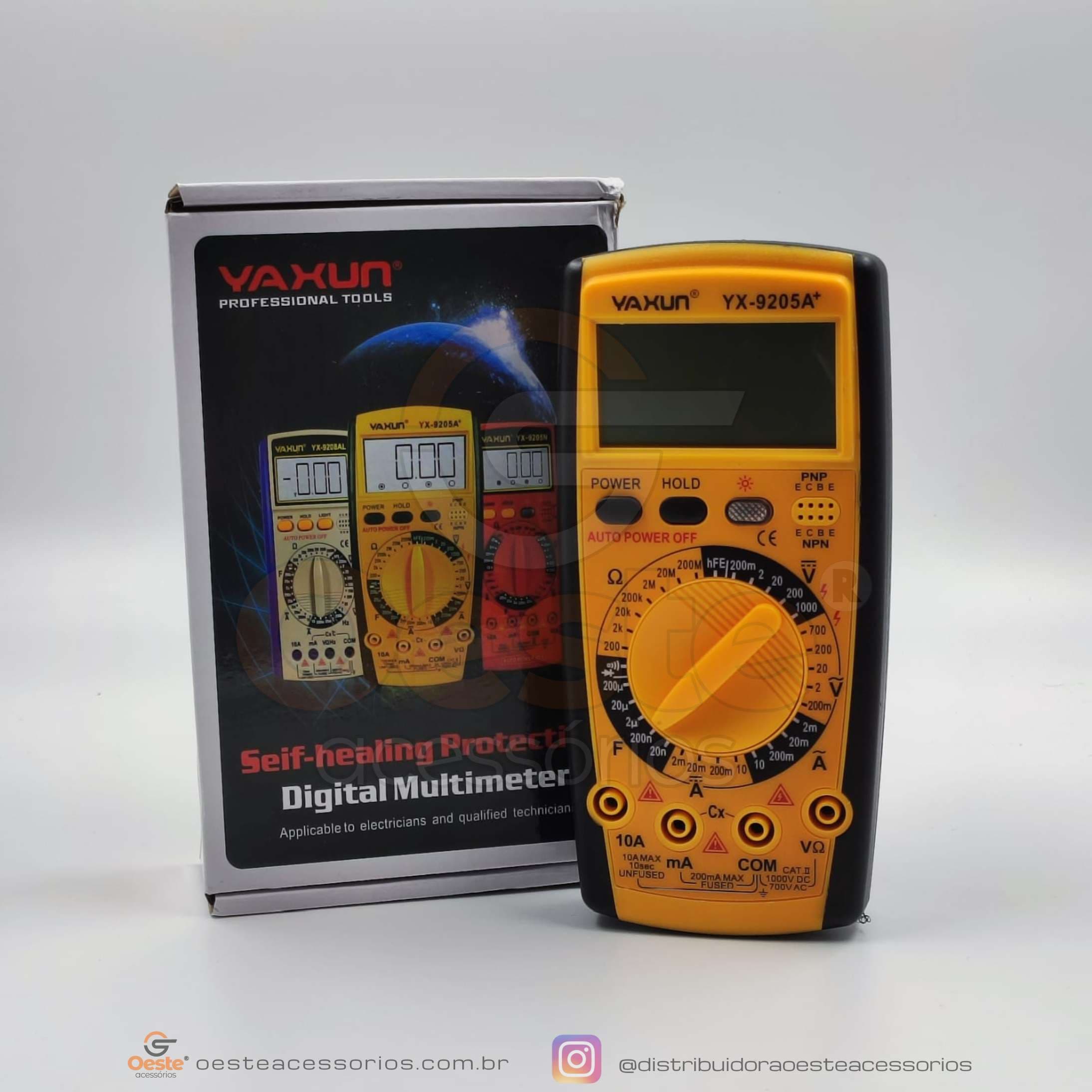 MULTIMETRO DIGITAL YAXUN YX-9205A