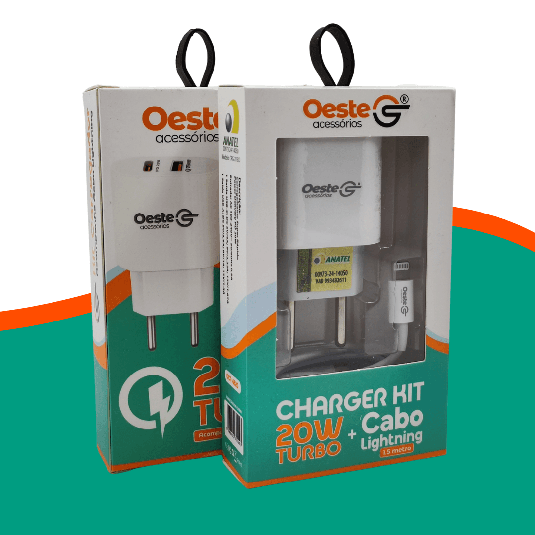 KIT CARREGADOR LIGHTNING TURBO - OESTE ACESSORIOS OCR-4620