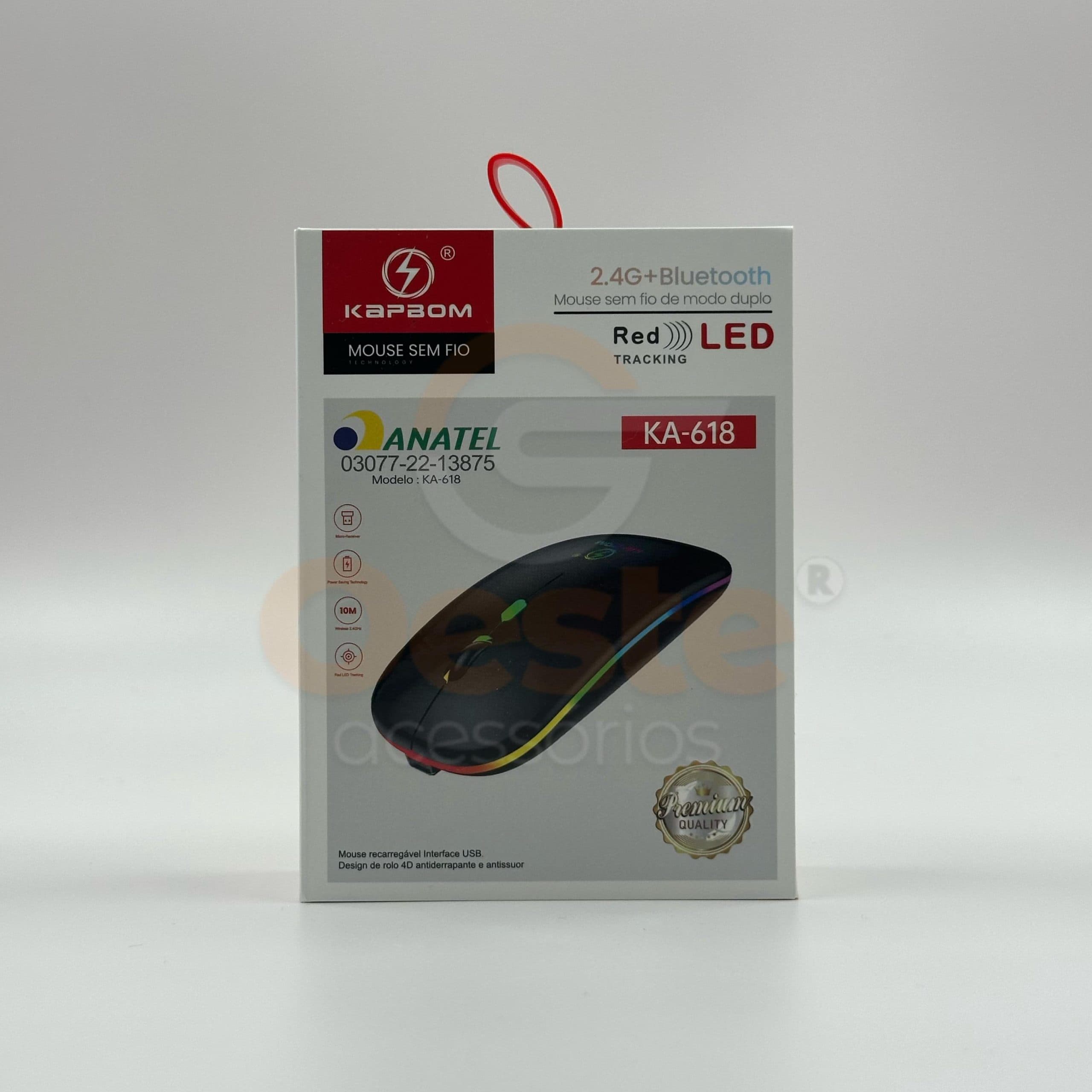 MOUSE SEM FIO - KAPBOM KA-618
