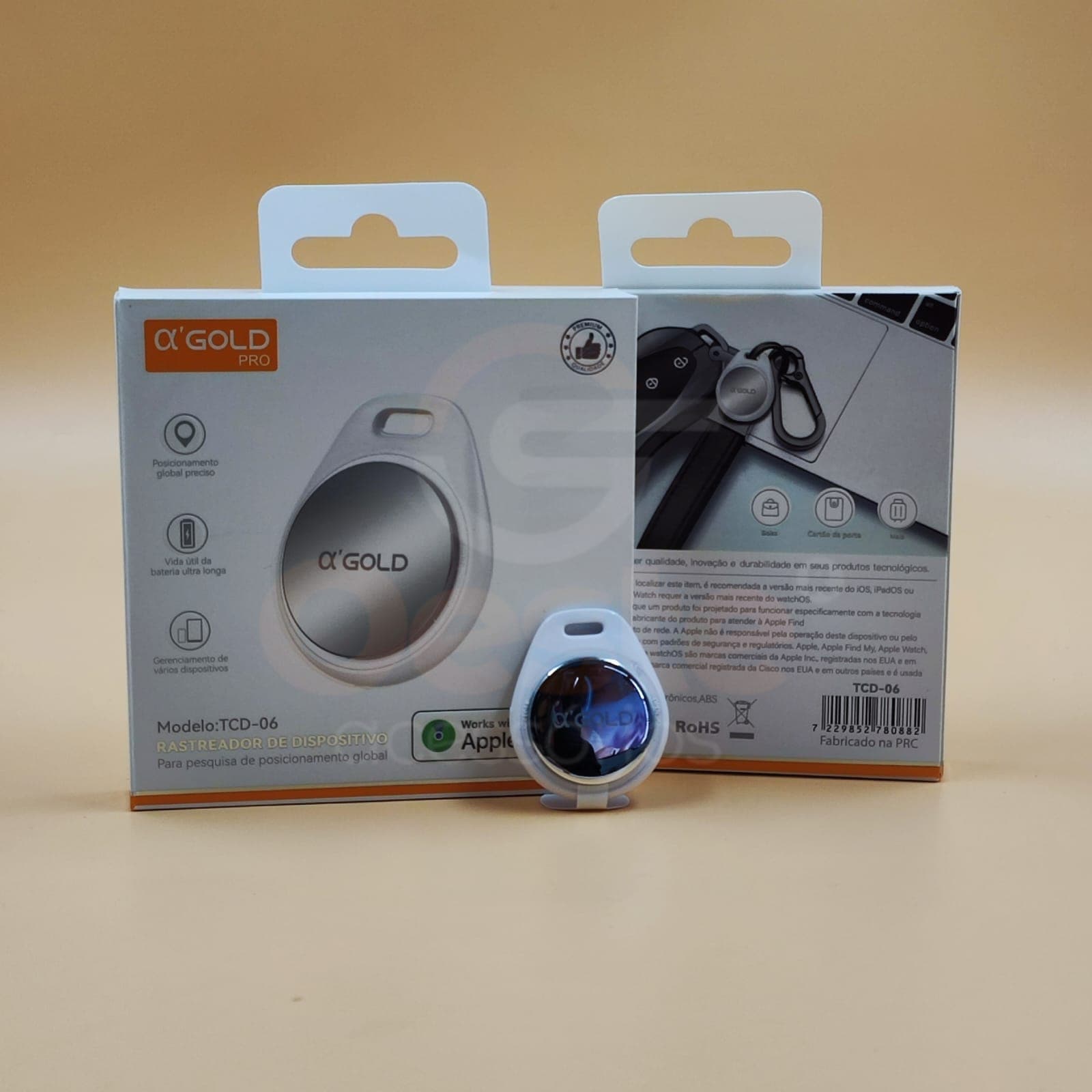 RASTREADOR DE DISPOSITIVO AIRTAG A'GOLD PRO TCD-06