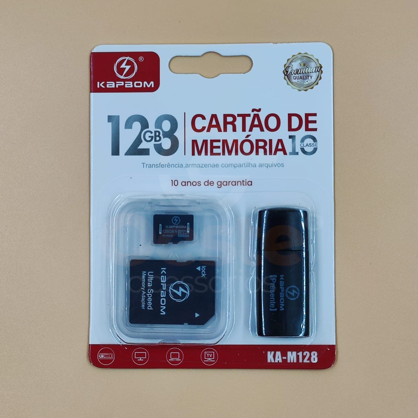 CARTÃO DE MEMORIA 128GB KAPBOM KA-M128