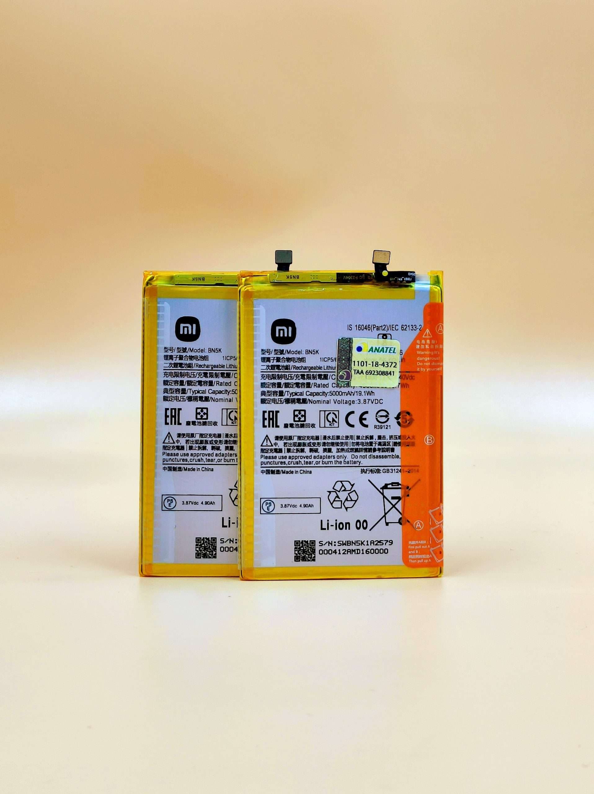 BATERIA XIAOMI REDMI 12C (BN5K) ANATEL ORIGINAL