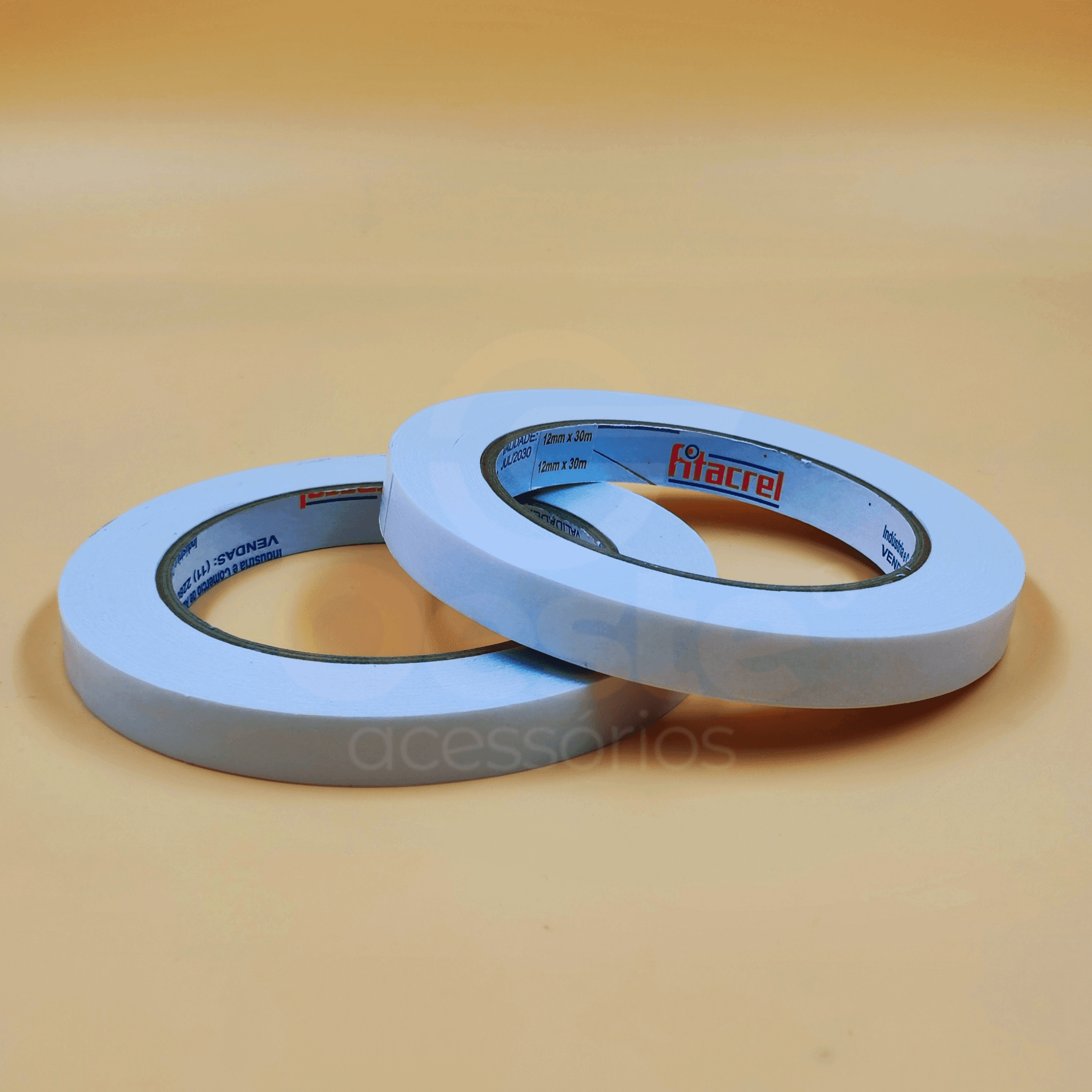 FITA DUPLA FACE FITACREL 12MM