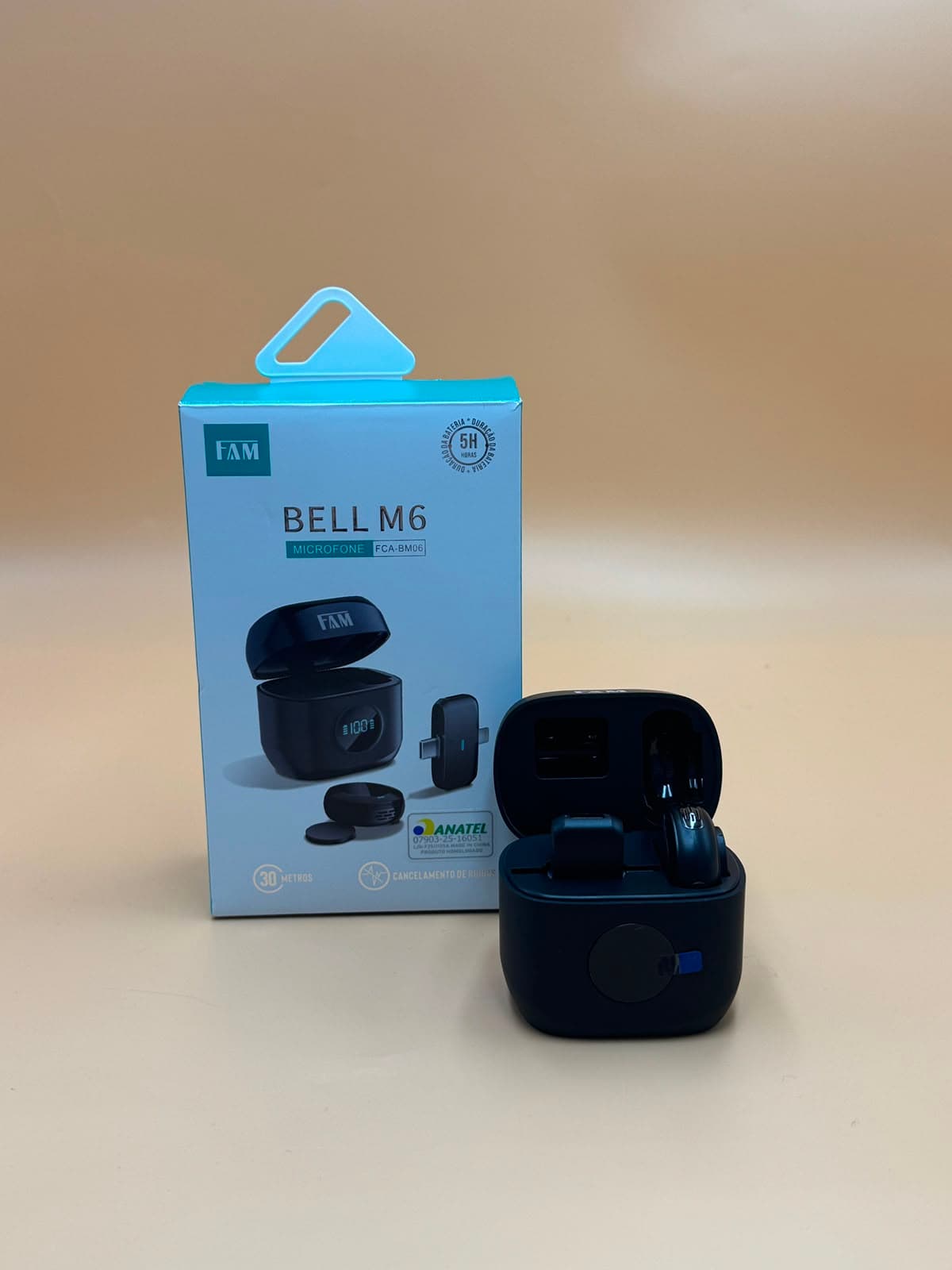 MICROFONE DE LAPELA BELL FAM
