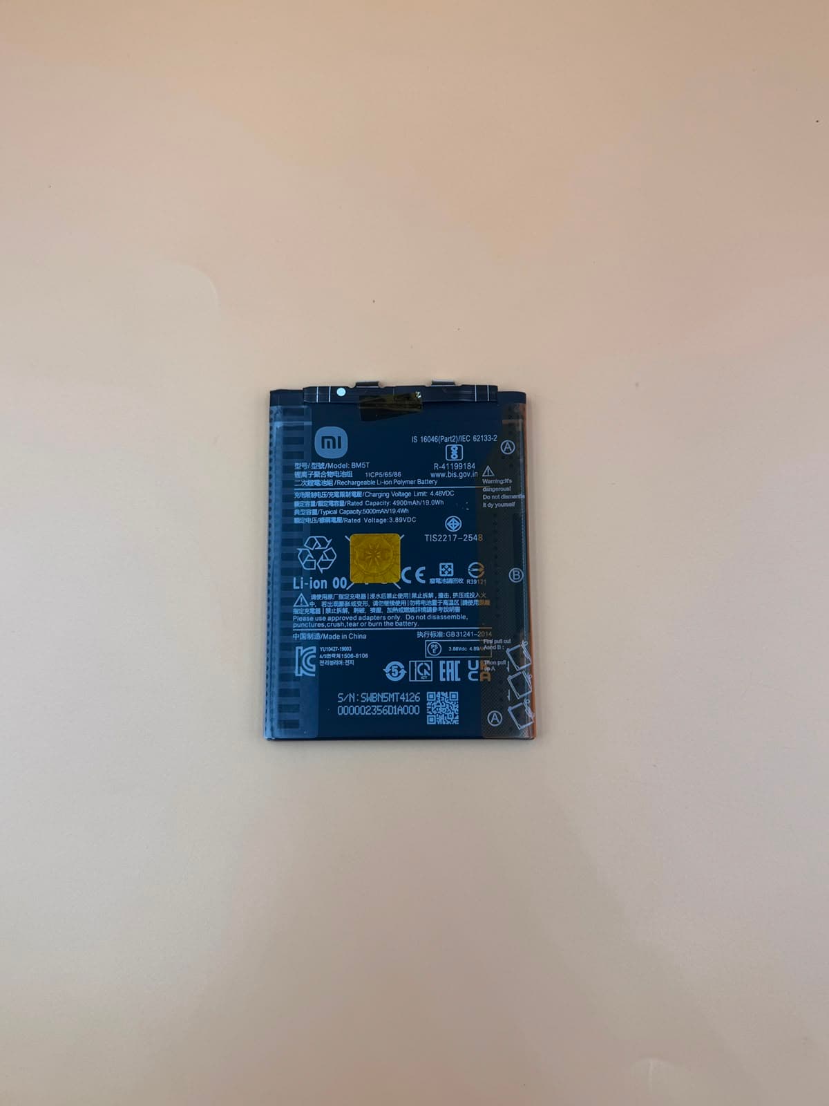 BATERIA XIAOMI MI 13T / POCO X6 PRO / NOTE 13 PRO 4G