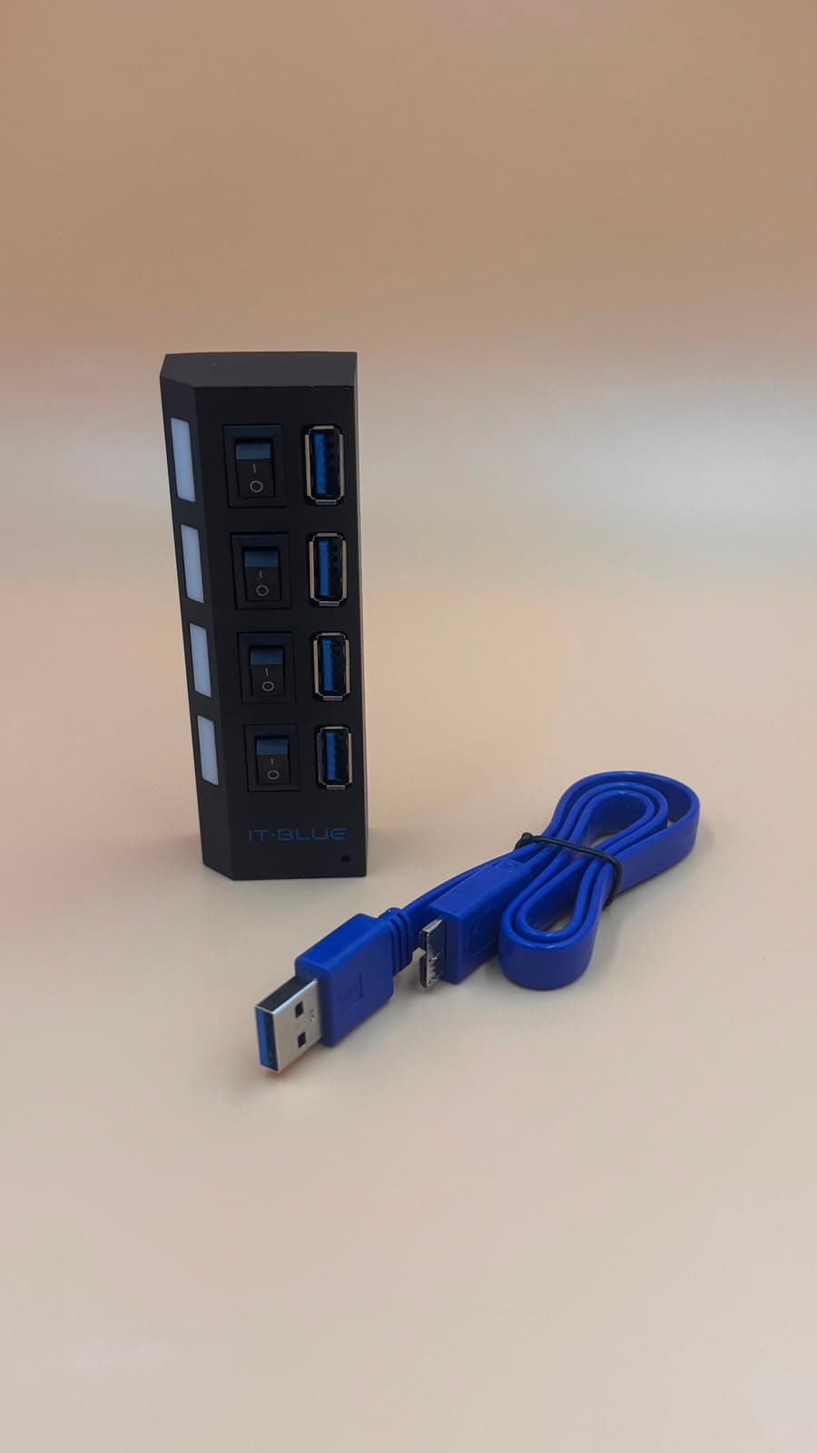 HUB ADAPTADOR USB 3.0 IT-BLUE