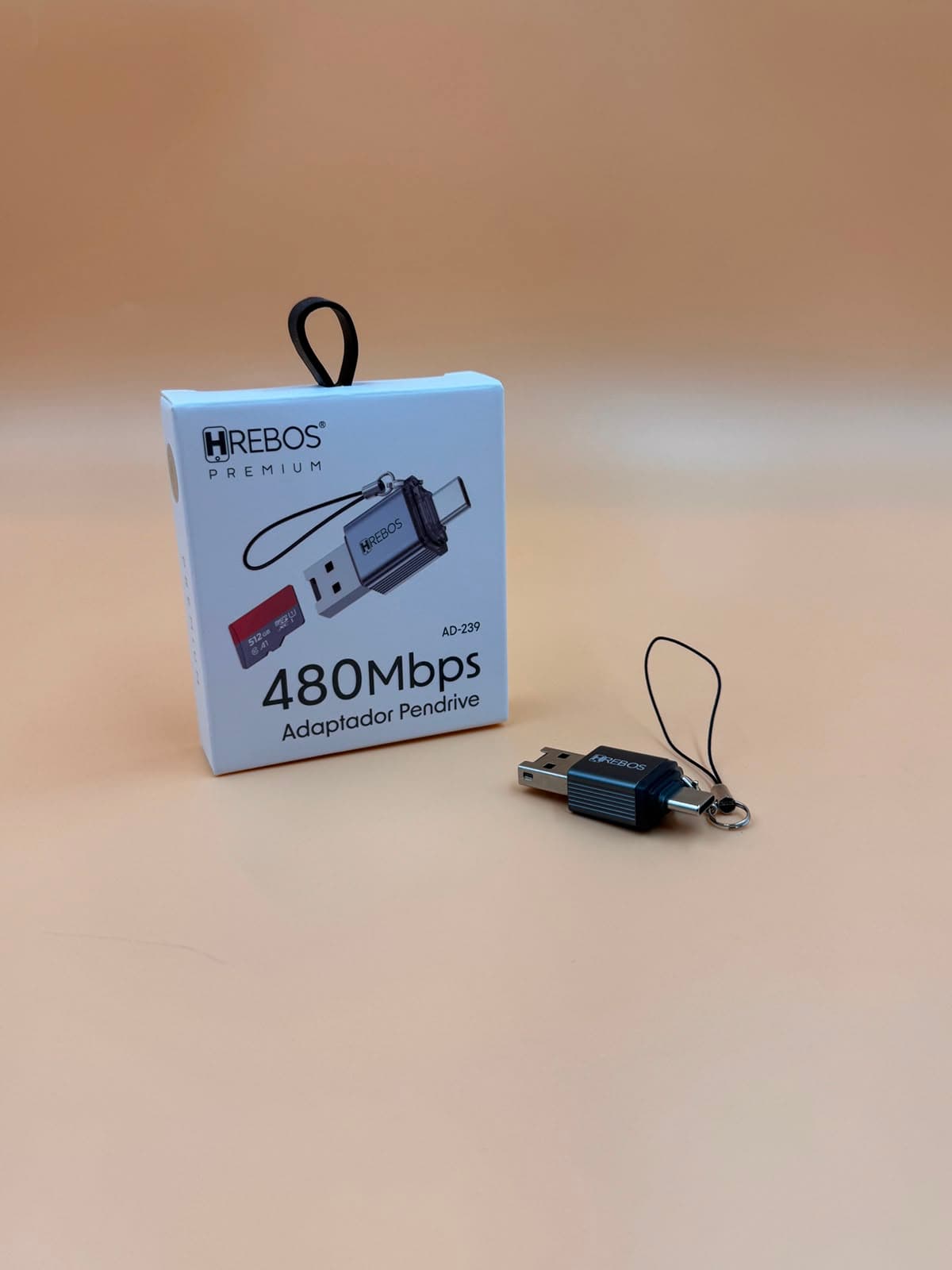ADAPTADOR PENDRIVE 480MBPS HREBOS