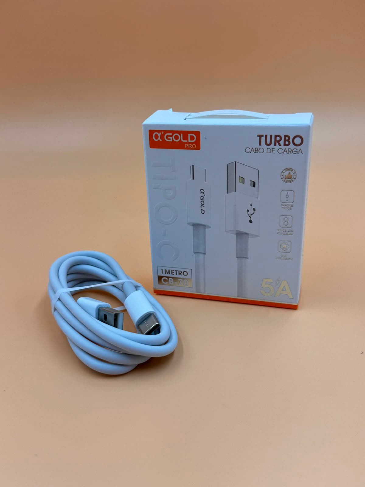 CABO 5A TIPO-C 35W TURBO A’GOLD