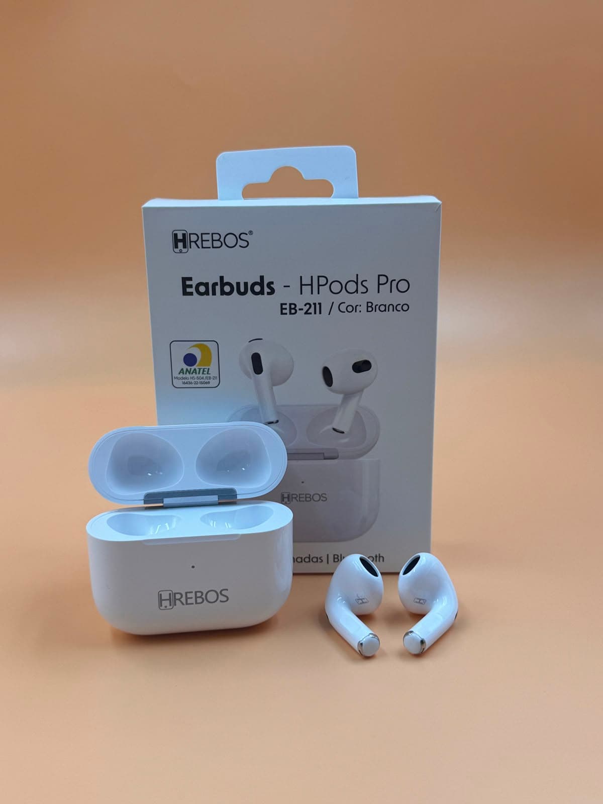 FONE DE OUVIDO EARBUDS HPODS PRO HREBOS EB-211