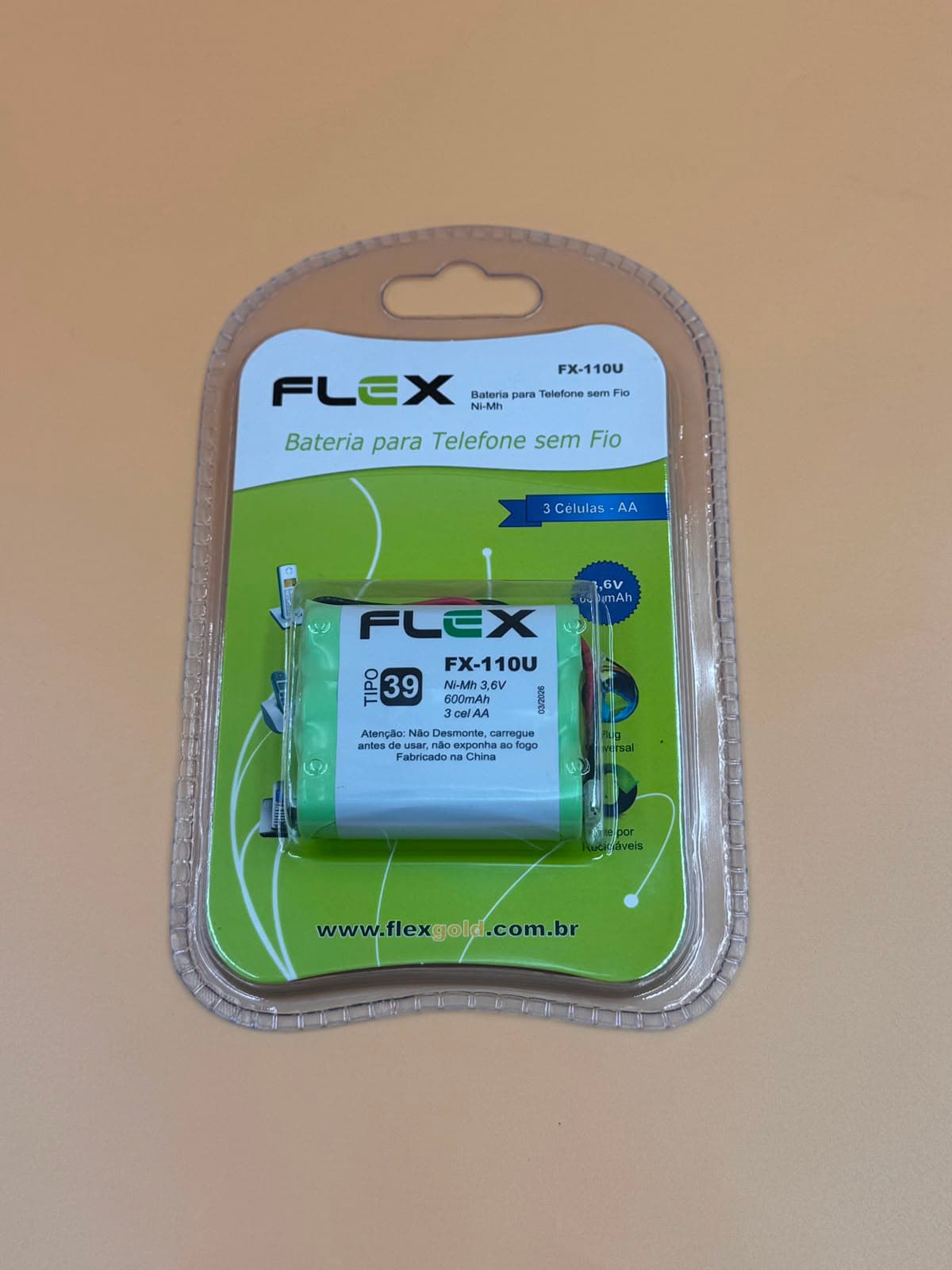 BATERIA PARA CELULAR SEM FIO FX-1100U