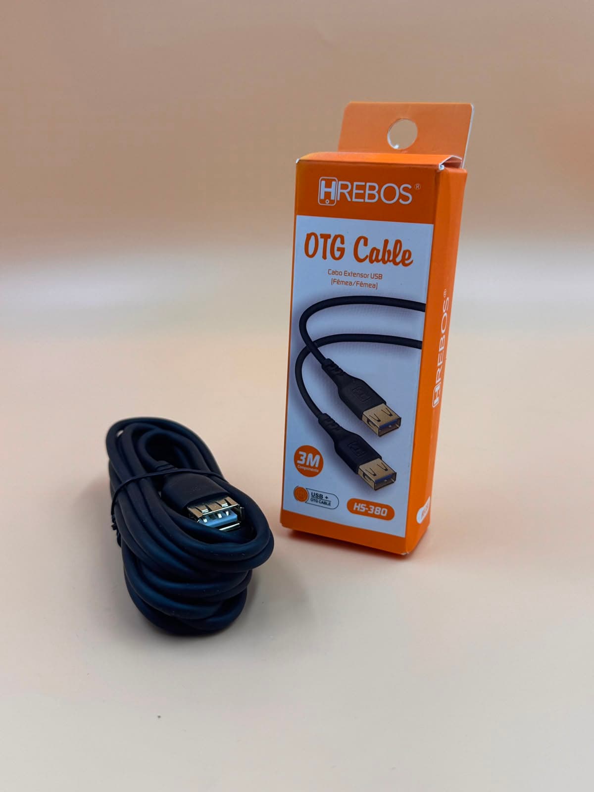 CABO EXTENSOR UBS FEMEA E FEMEA HREBOS HS-380