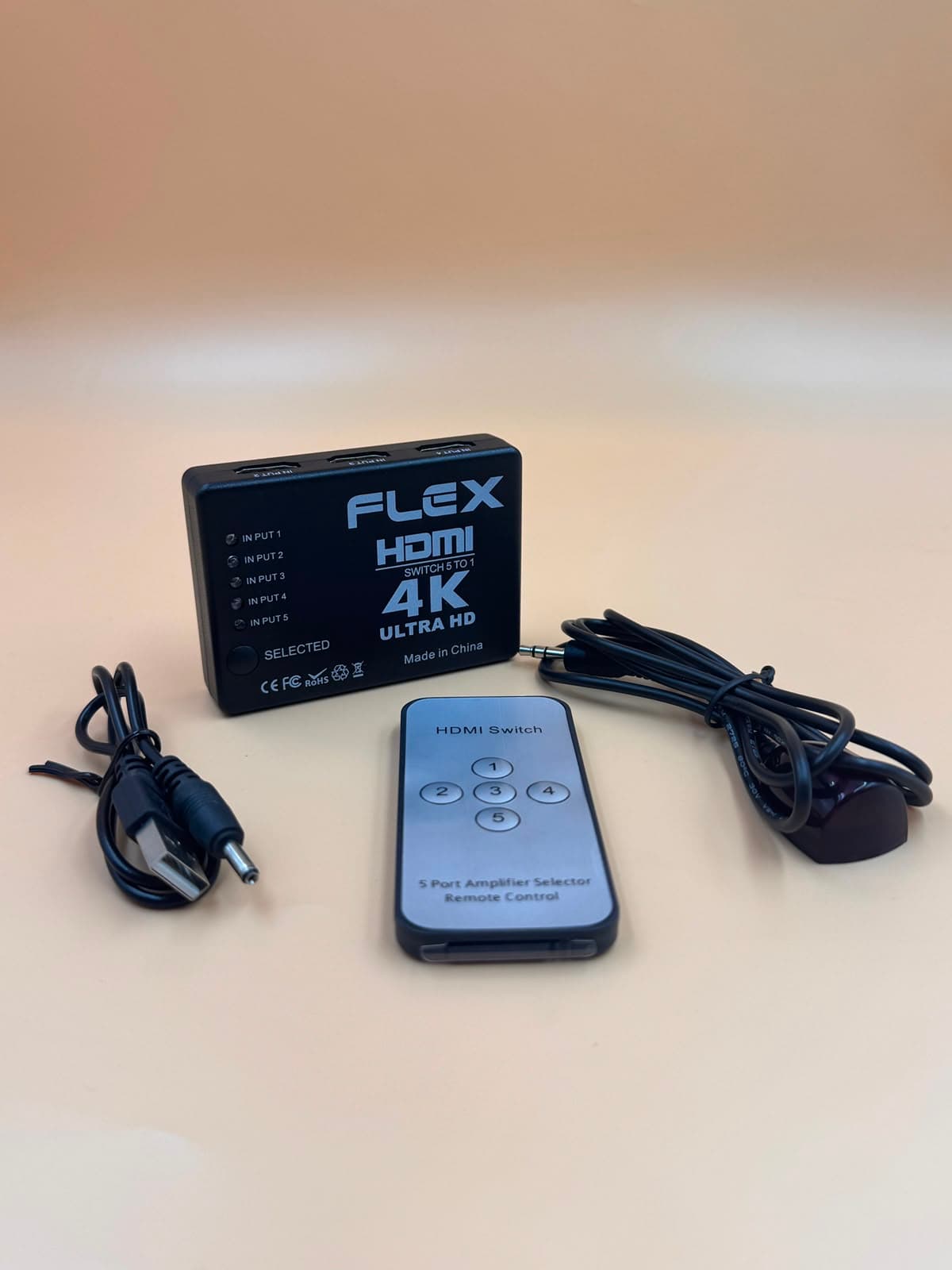 HUB HDMI 4K 5 ENTRADAS FX-HUB-4K