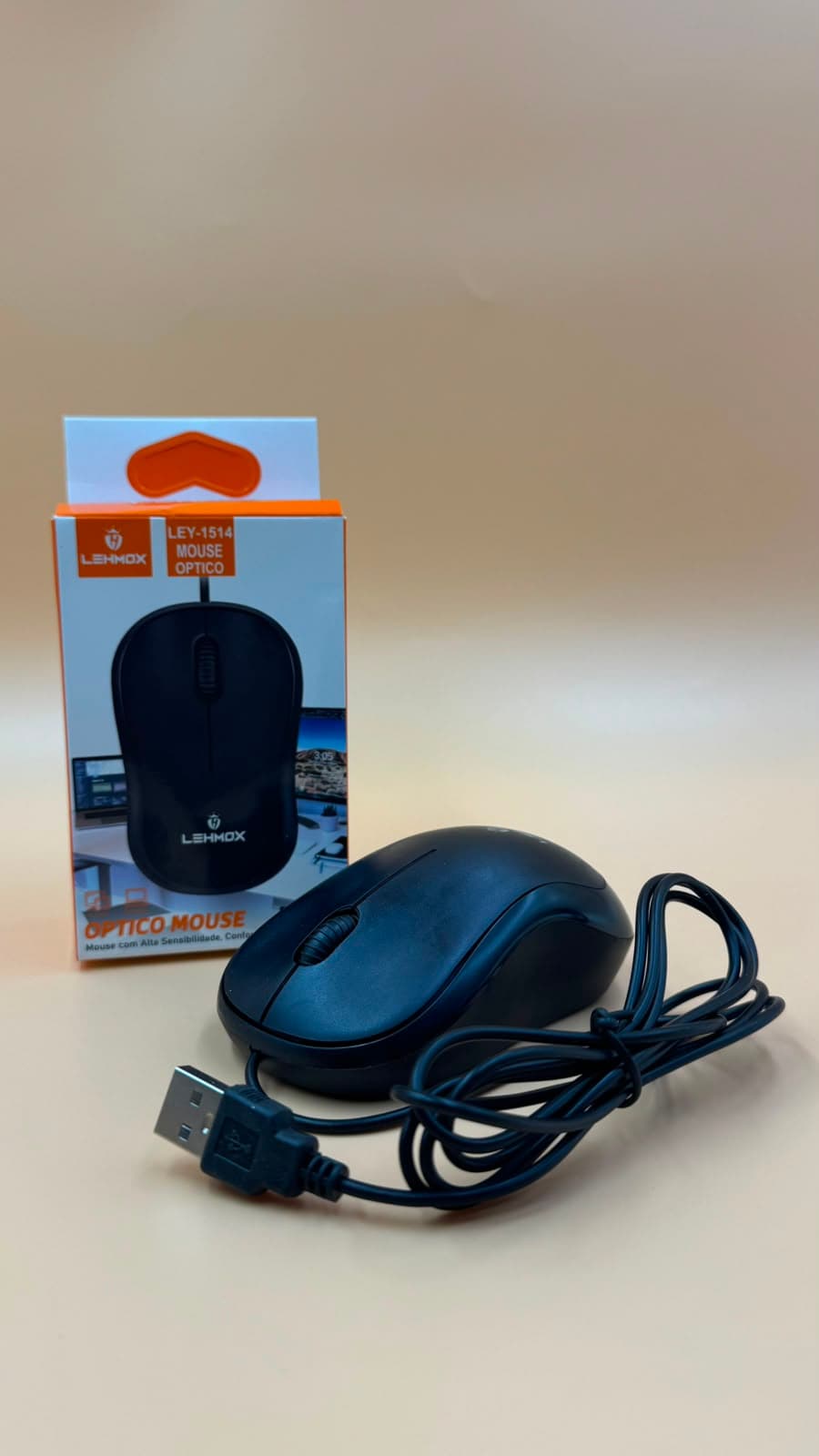 MOUSE COM FIO LEHMOX LEY-1514