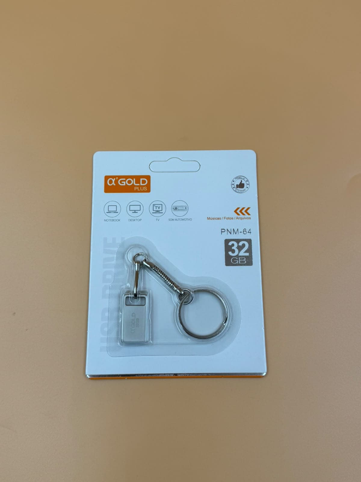 PENDRIVE 32GB A'GOLD PNM-64