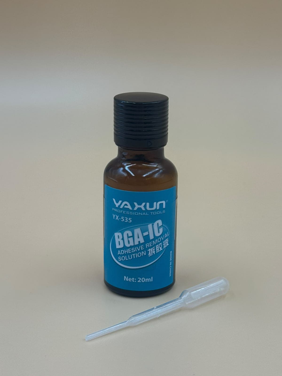 LÍQUIDO REMOVEDOR DE COLA RESINA E ADESIVO EPOXI 20ml